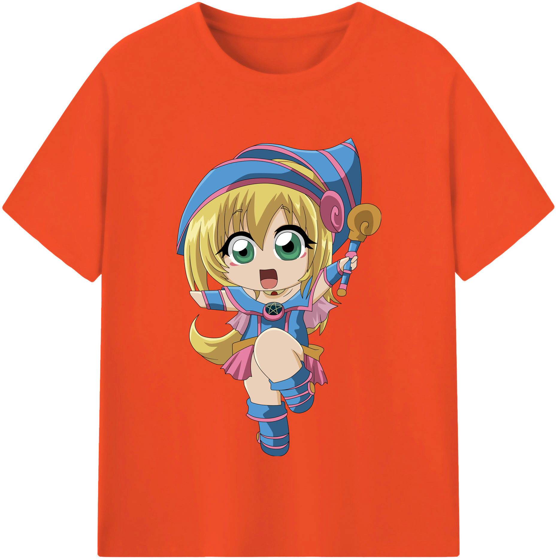（画像用） 遊☆戯☆王 Yu-Gi-Oh! 綿100％半袖Tシャツ（フロントプリント）