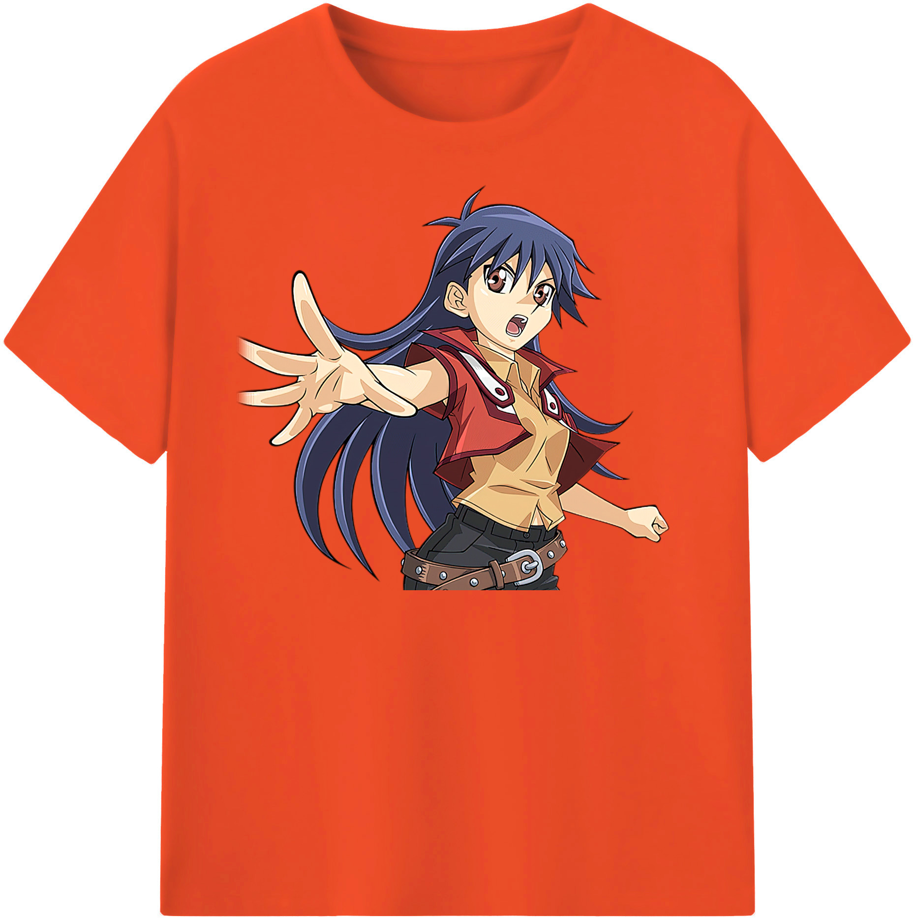 （画像用） 遊☆戯☆王 Yu-Gi-Oh! 綿100％半袖Tシャツ（フロントプリント）
