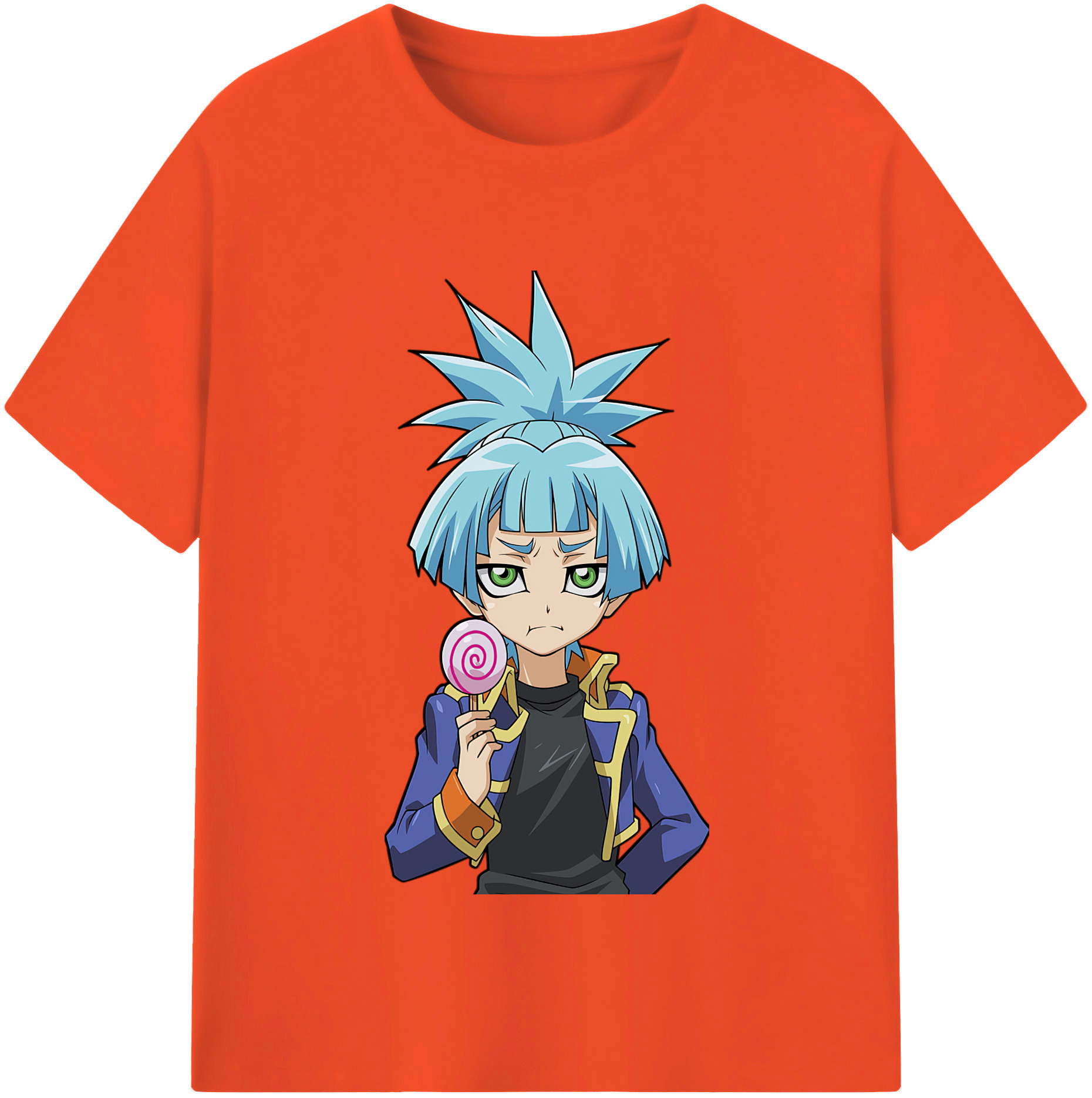 （画像用） 遊☆戯☆王 Yu-Gi-Oh! 綿100％半袖Tシャツ（フロントプリント）
