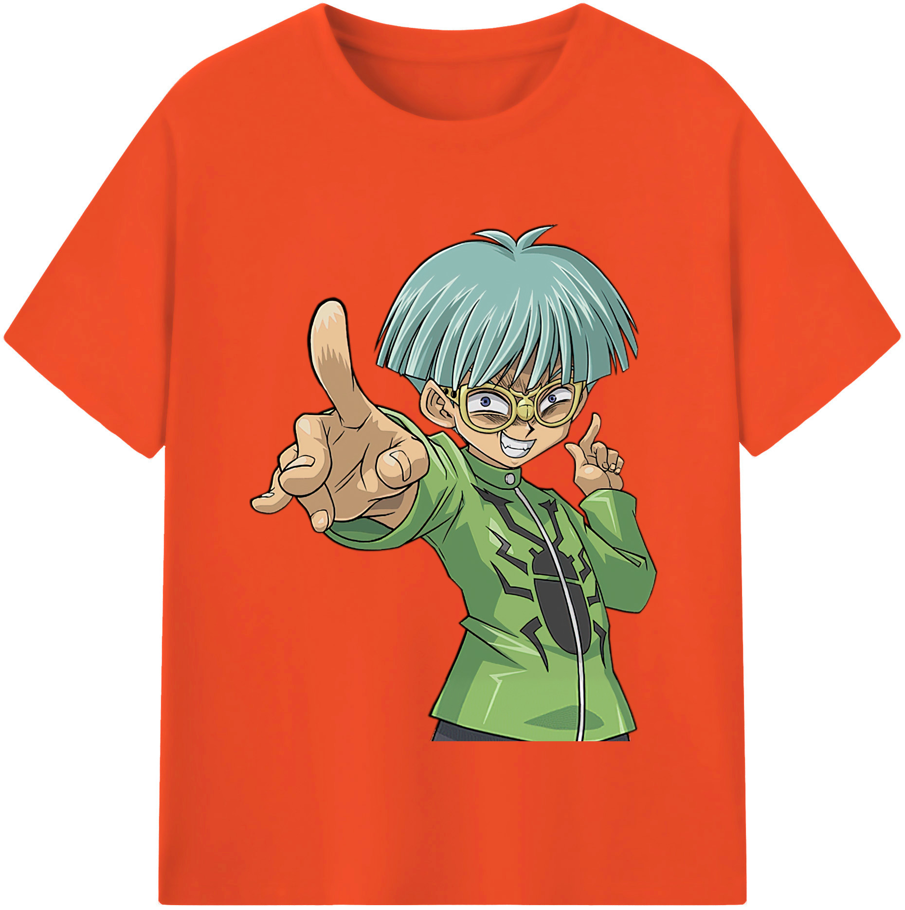 （画像用） 遊☆戯☆王 Yu-Gi-Oh! 綿100％半袖Tシャツ（フロントプリント）