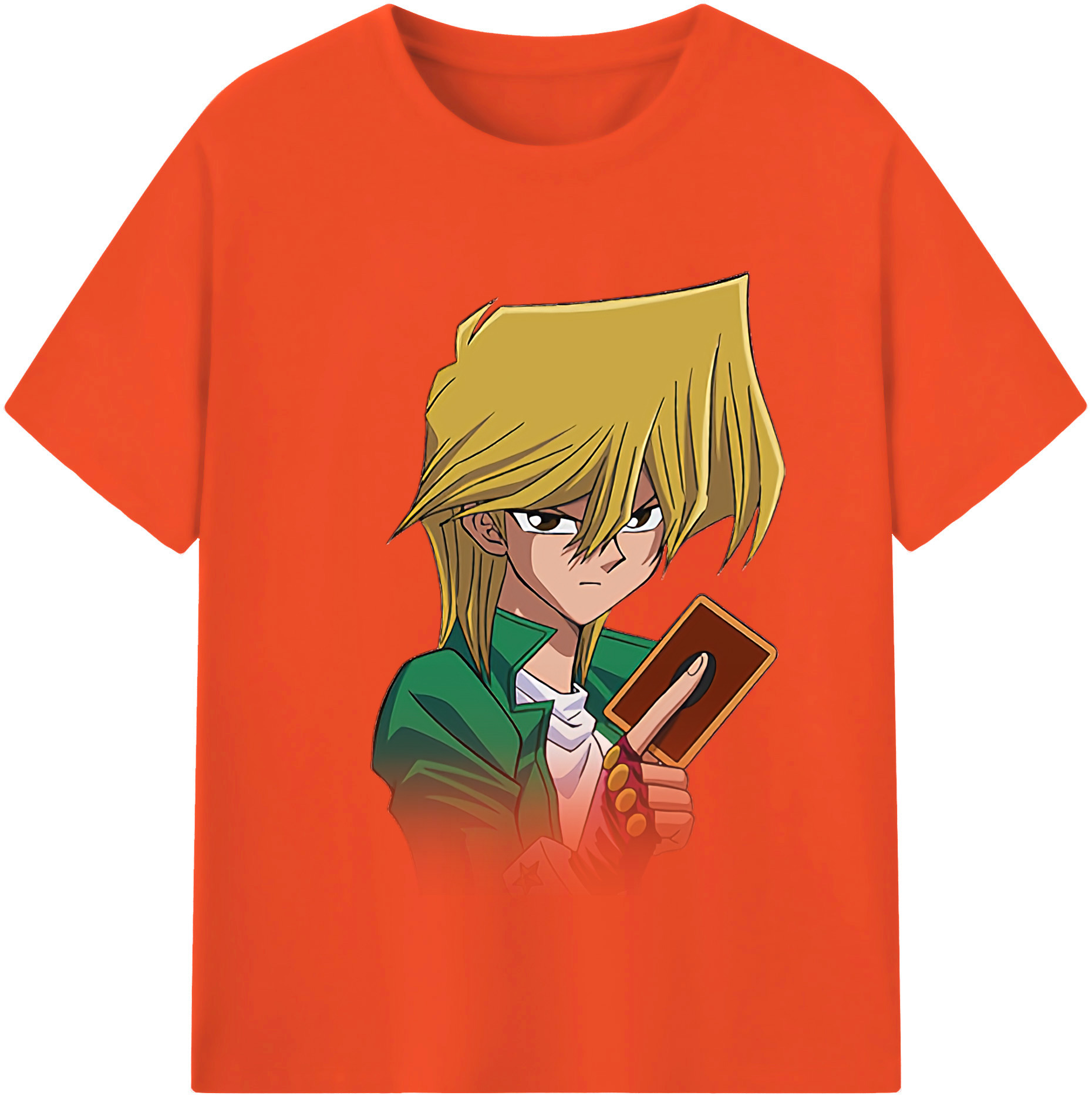 （画像用） 遊☆戯☆王 Yu-Gi-Oh! 綿100％半袖Tシャツ（フロントプリント）