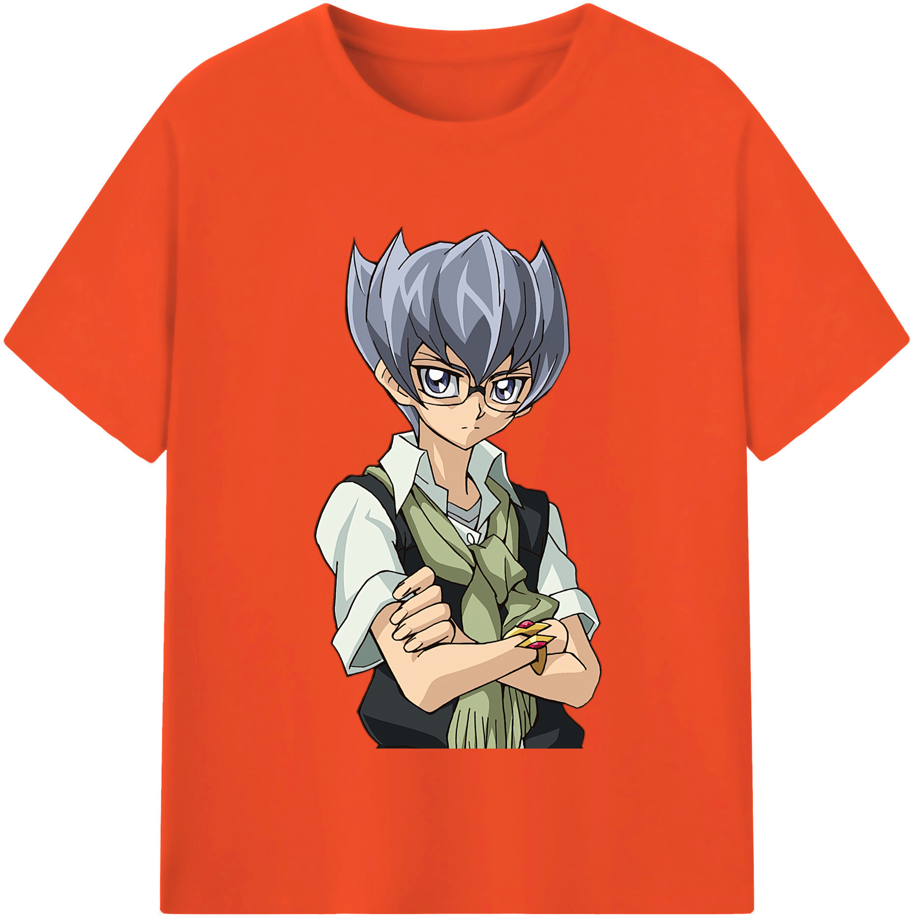 （画像用） 遊☆戯☆王 Yu-Gi-Oh! 綿100％半袖Tシャツ（フロントプリント）