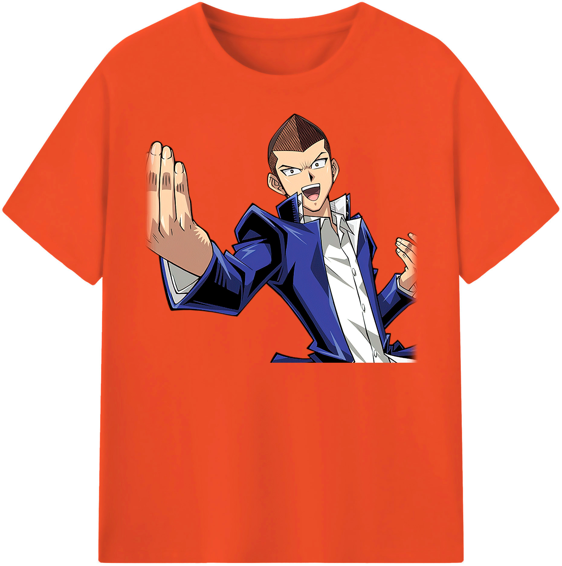 （画像用） 遊☆戯☆王 Yu-Gi-Oh! 綿100％半袖Tシャツ（フロントプリント）