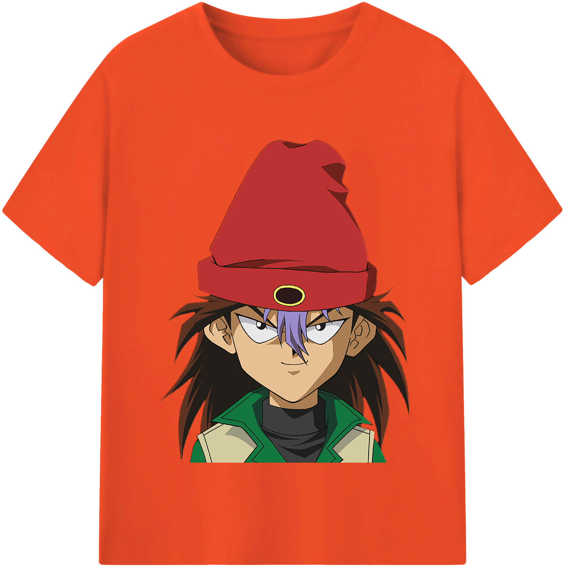 （画像用） 遊☆戯☆王 Yu-Gi-Oh! 綿100％半袖Tシャツ（フロントプリント）