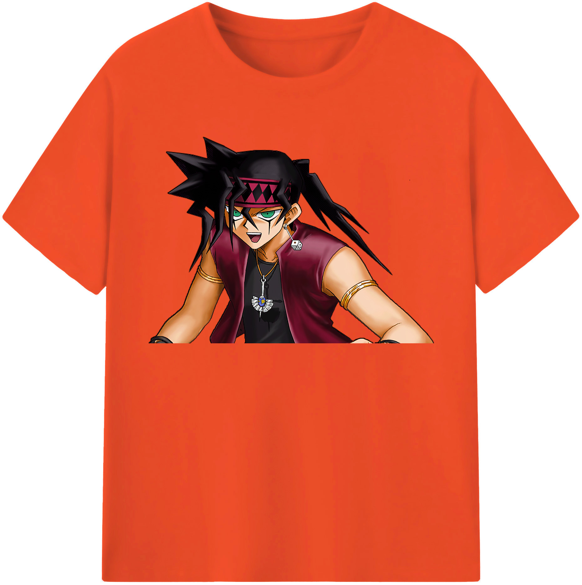 （画像用） 遊☆戯☆王 Yu-Gi-Oh! 綿100％半袖Tシャツ（フロントプリント）