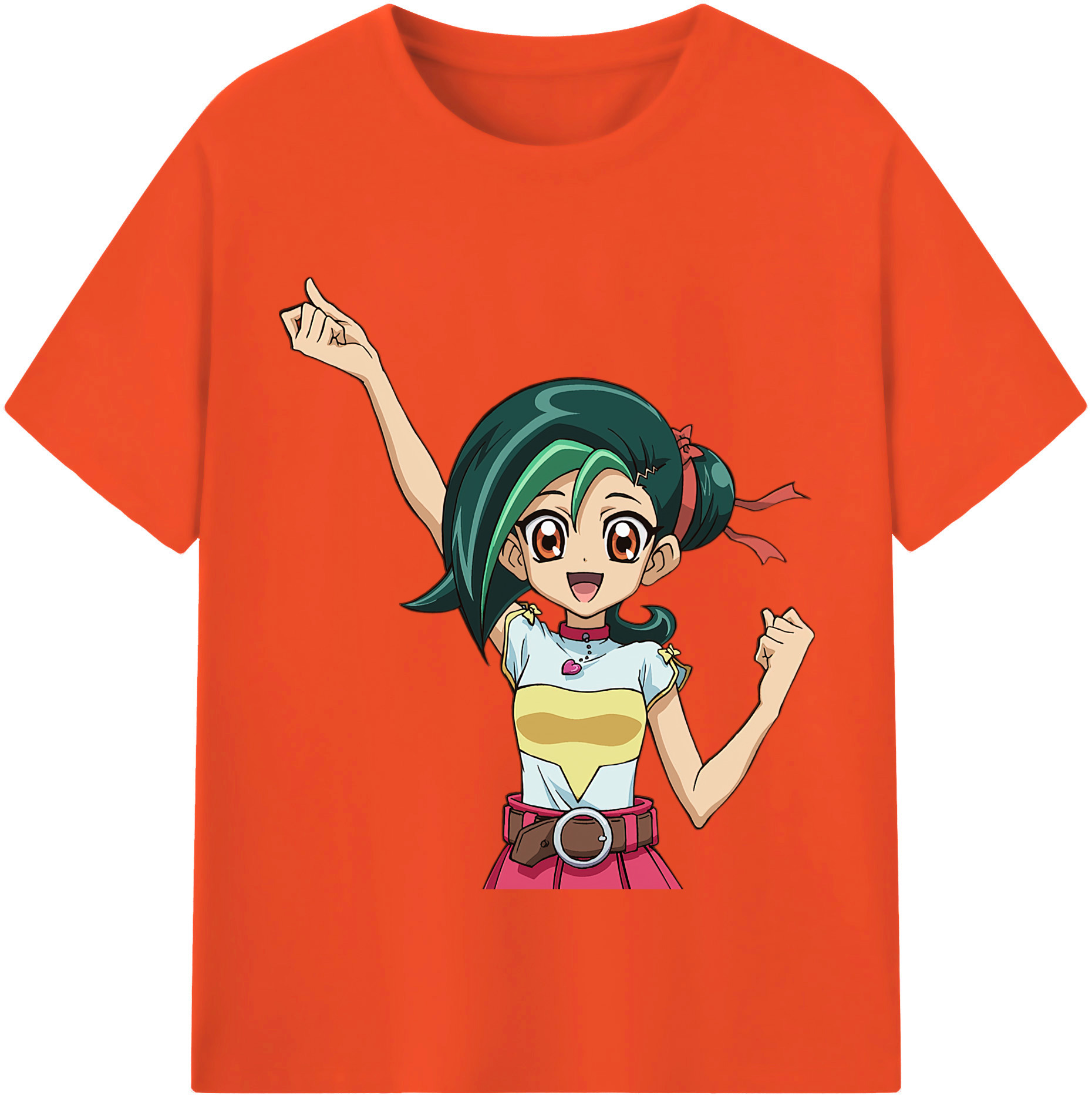 （画像用） 遊☆戯☆王 Yu-Gi-Oh! 綿100％半袖Tシャツ（フロントプリント）