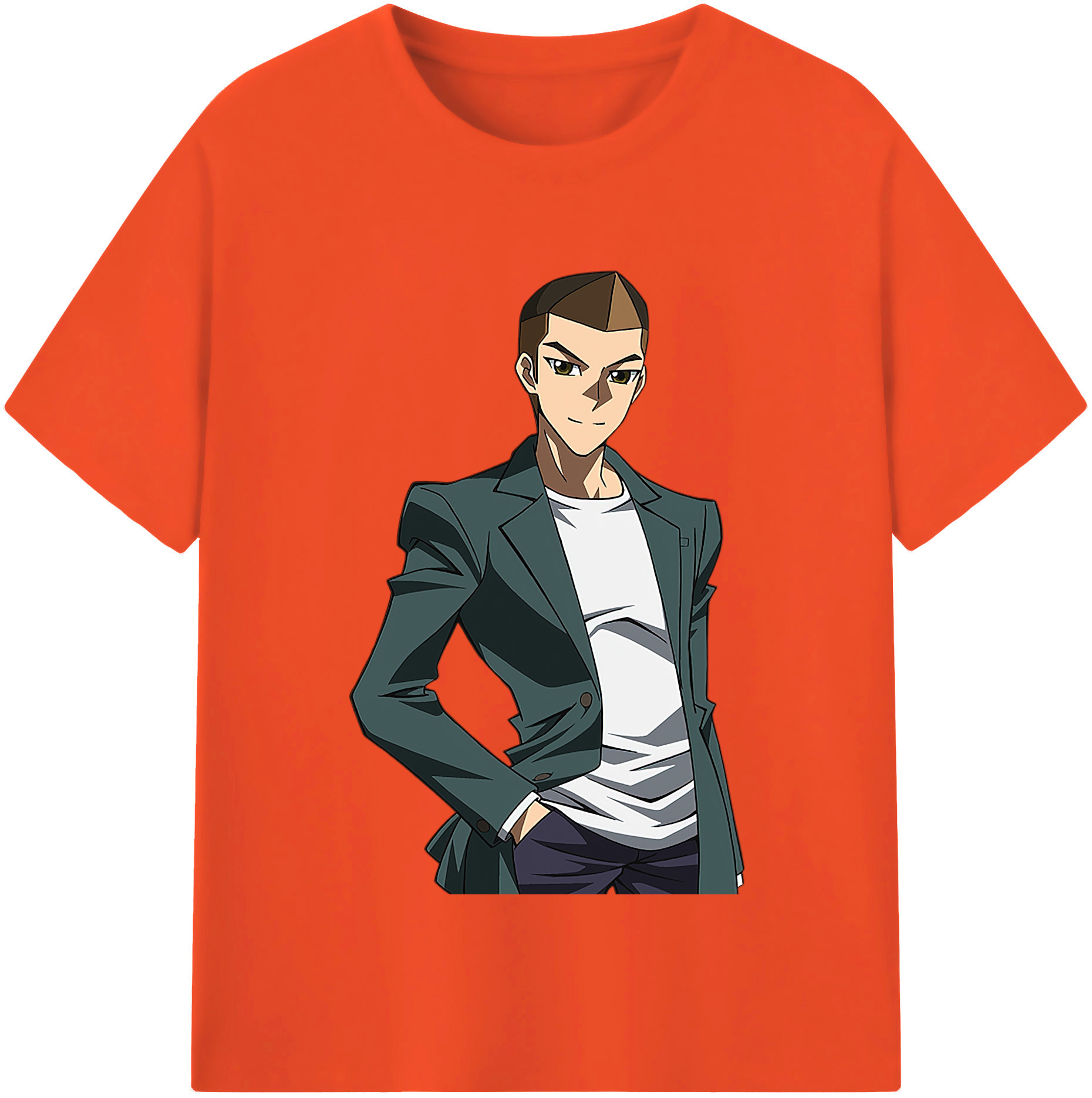 （画像用） 遊☆戯☆王 Yu-Gi-Oh! 綿100％半袖Tシャツ（フロントプリント）