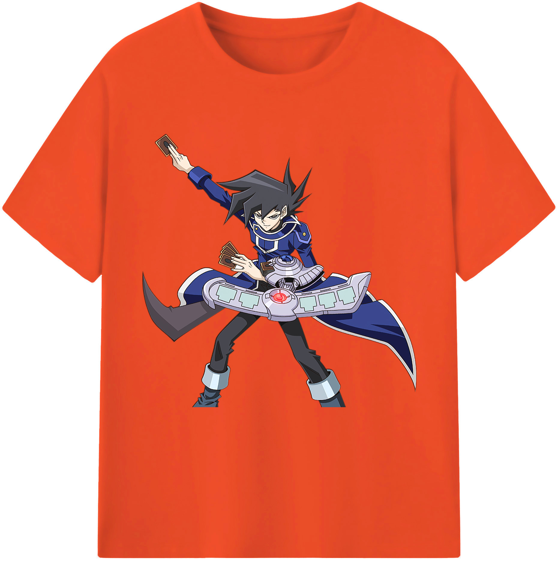 （画像用） 遊☆戯☆王 Yu-Gi-Oh! 綿100％半袖Tシャツ（フロントプリント）