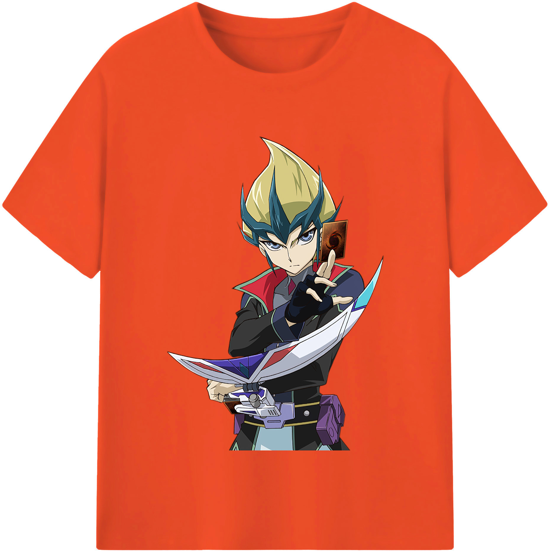 （画像用） 遊☆戯☆王 Yu-Gi-Oh! 綿100％半袖Tシャツ（フロントプリント）