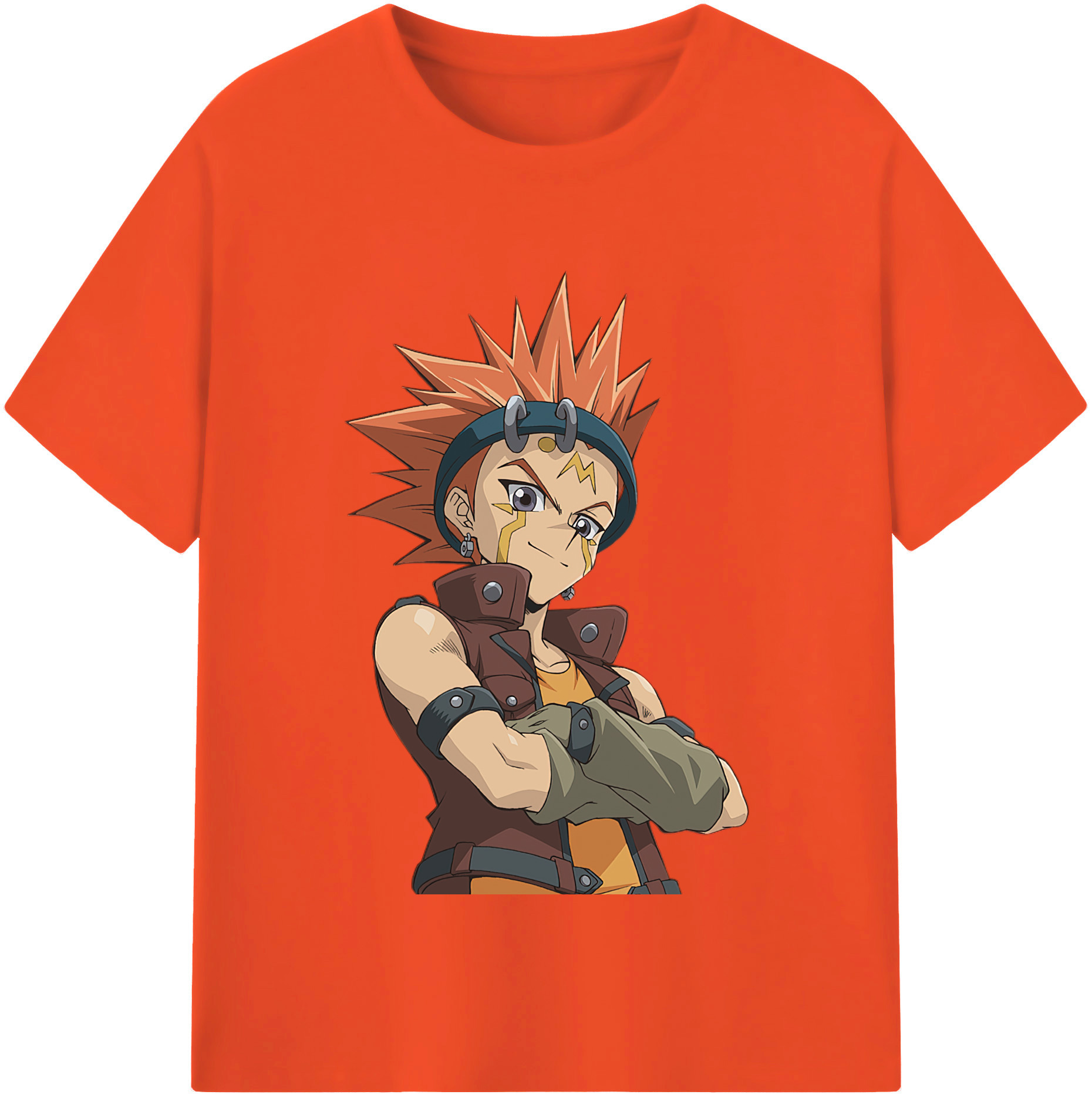（画像用） 遊☆戯☆王 Yu-Gi-Oh! 綿100％半袖Tシャツ（フロントプリント）