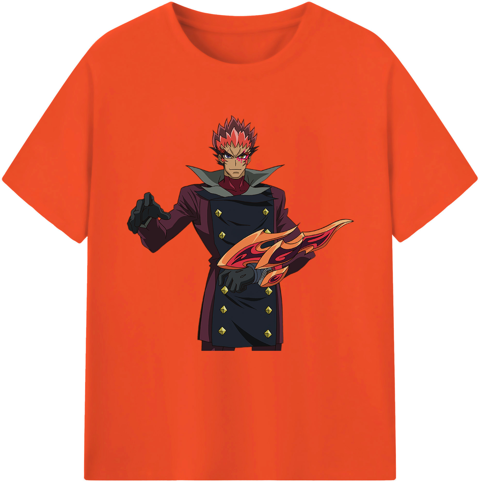 （画像用） 遊☆戯☆王 Yu-Gi-Oh! 綿100％半袖Tシャツ（フロントプリント）