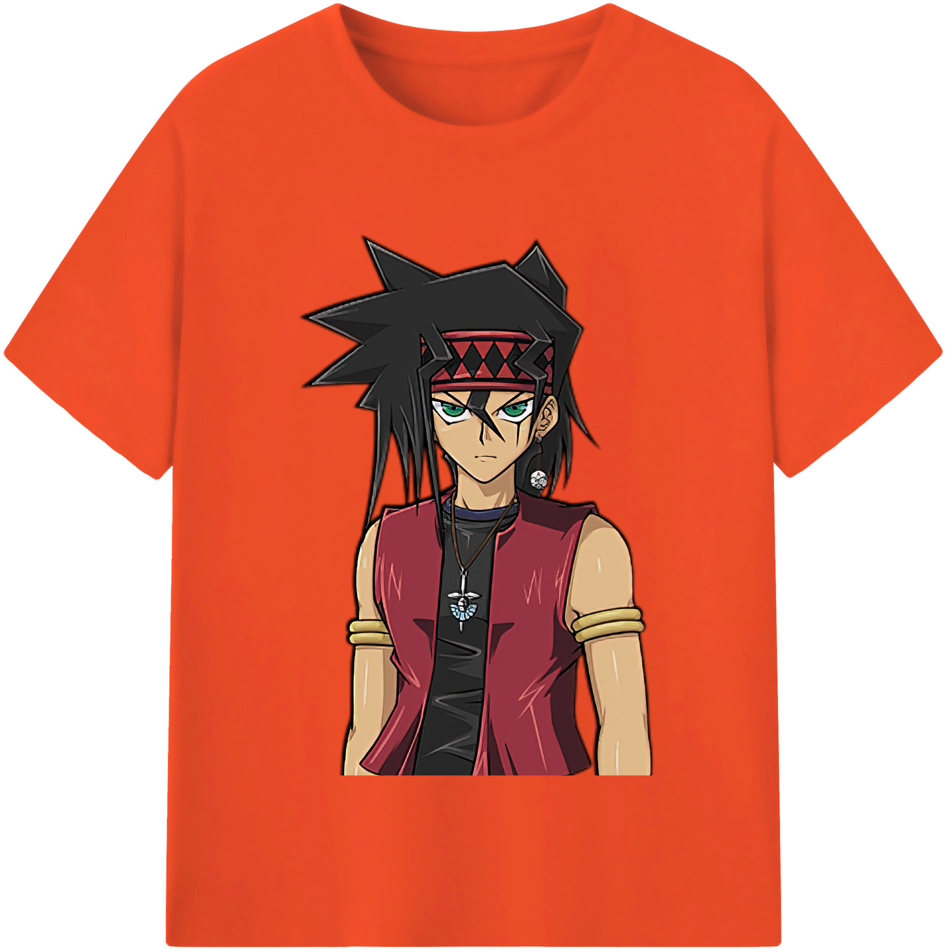 （画像用） 遊☆戯☆王 Yu-Gi-Oh! 綿100％半袖Tシャツ（フロントプリント）