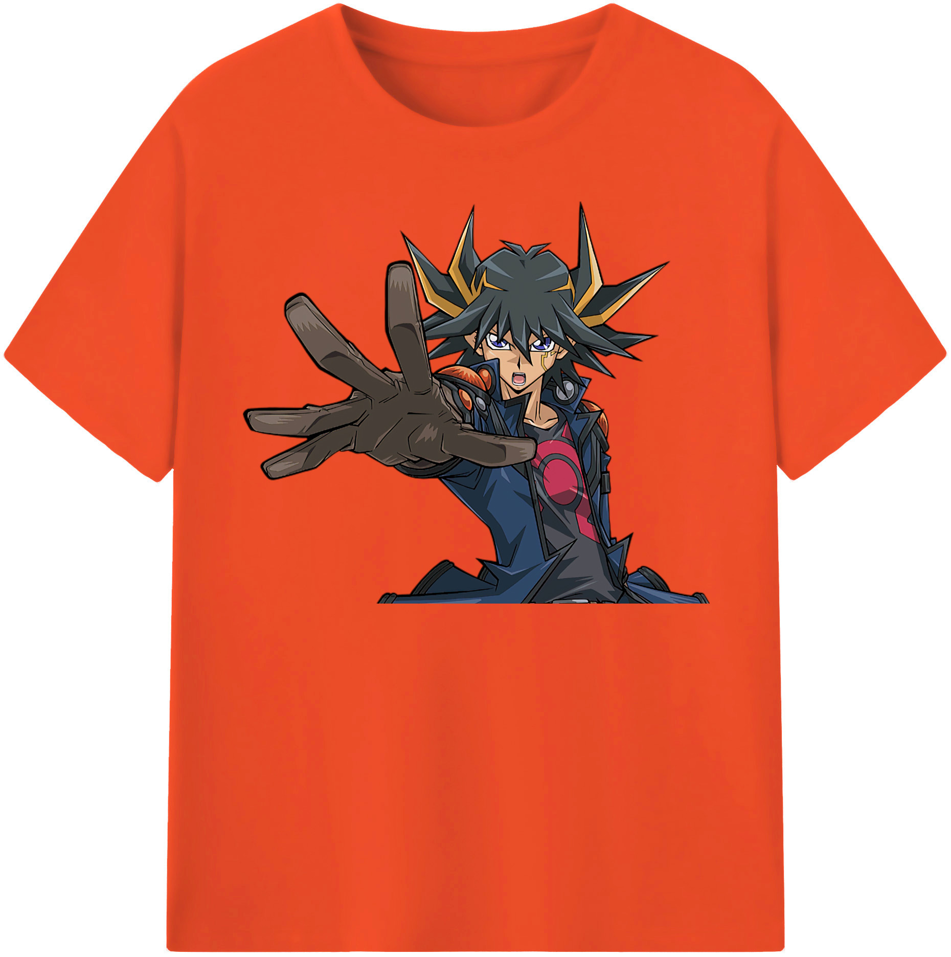 （画像用） 遊☆戯☆王 Yu-Gi-Oh! 綿100％半袖Tシャツ（フロントプリント）