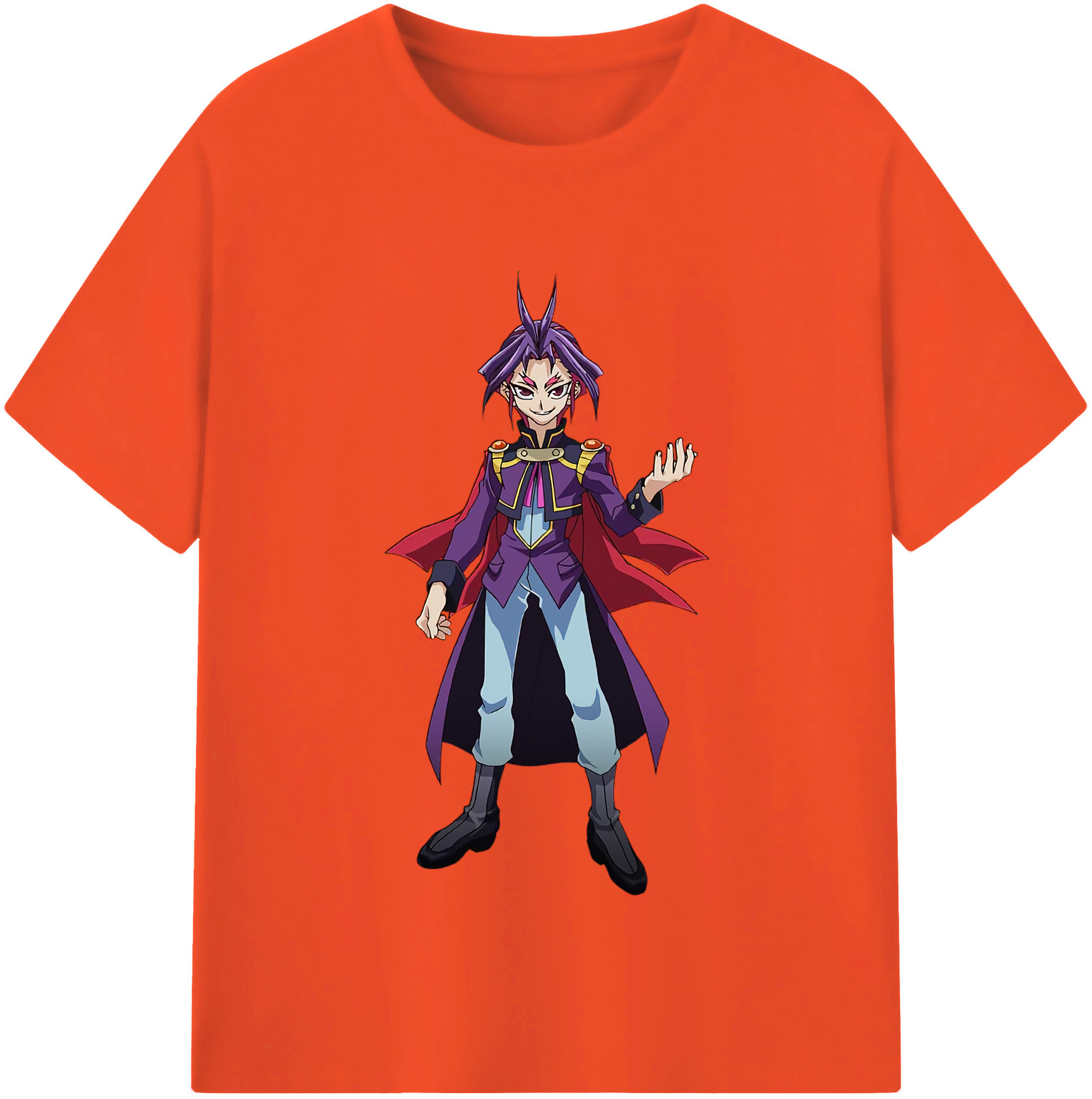 （画像用） 遊☆戯☆王 Yu-Gi-Oh! 綿100％半袖Tシャツ（フロントプリント）