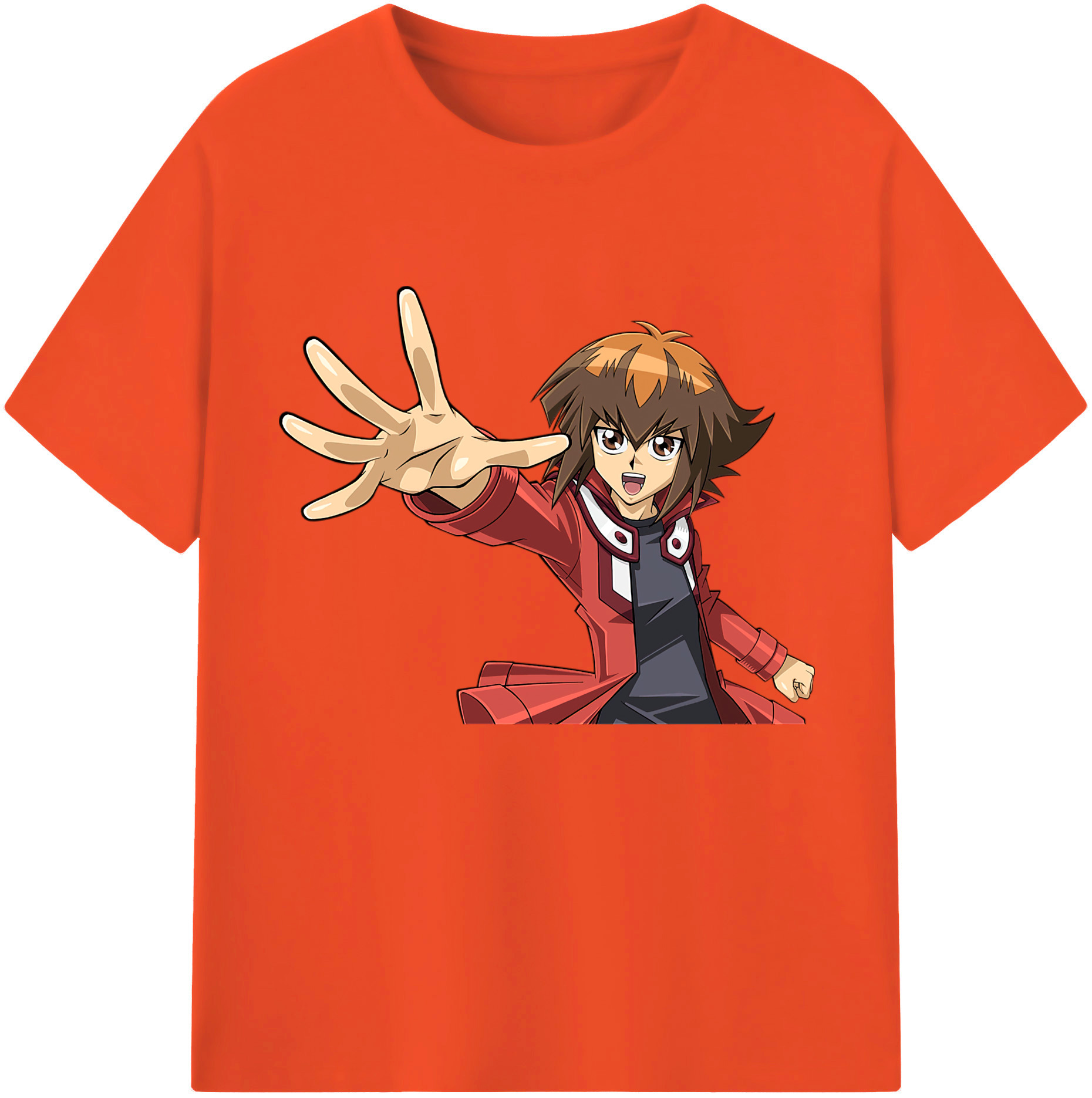 （画像用） 遊☆戯☆王 Yu-Gi-Oh! 綿100％半袖Tシャツ（フロントプリント）