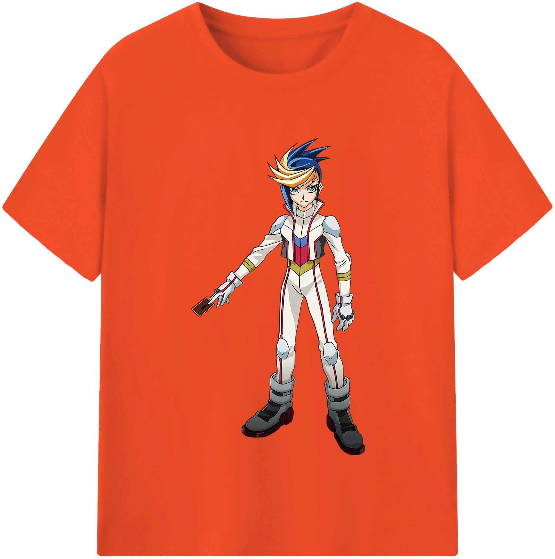 （画像用） 遊☆戯☆王 Yu-Gi-Oh! 綿100％半袖Tシャツ（フロントプリント）