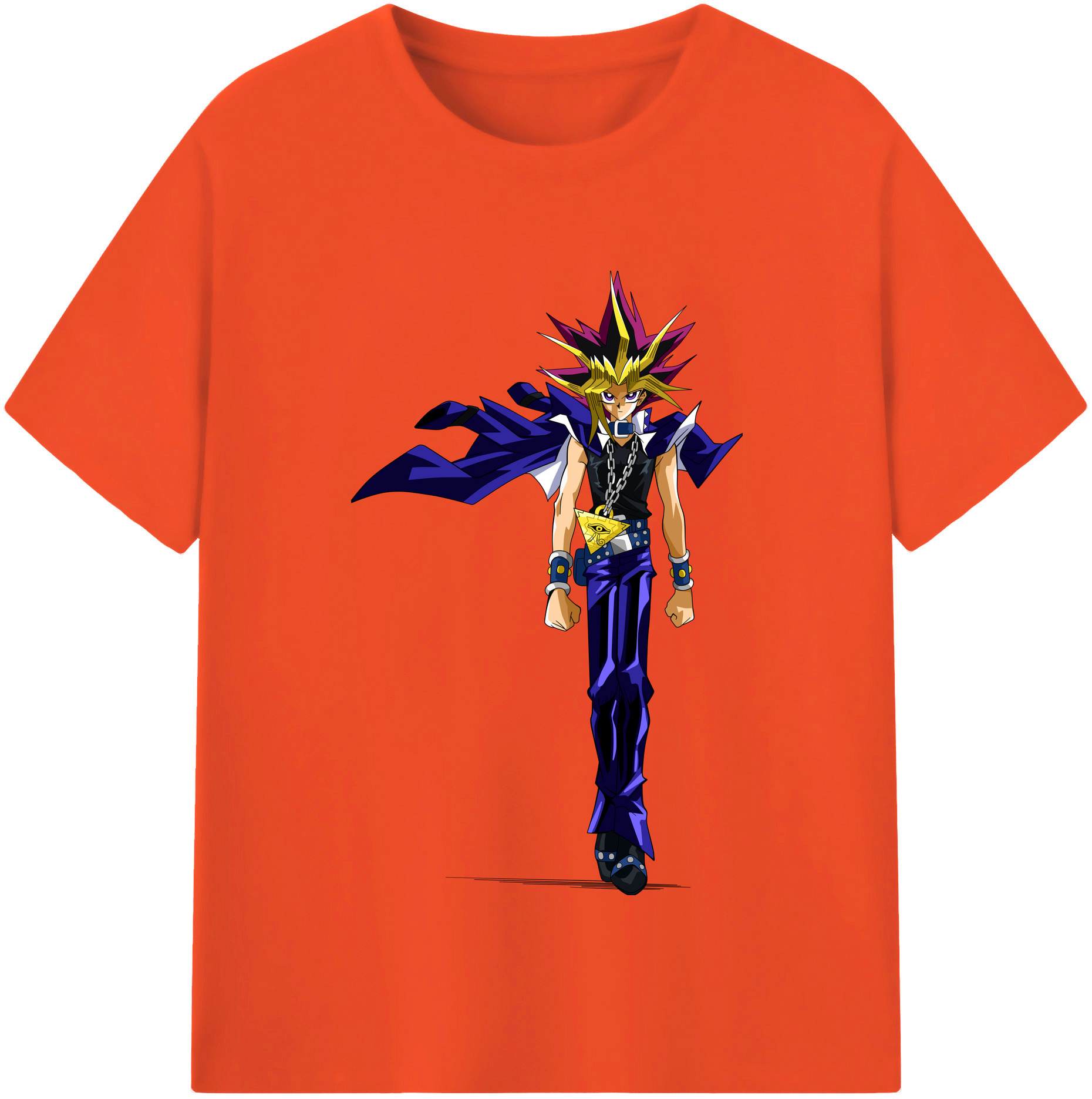 （画像用） 遊☆戯☆王 Yu-Gi-Oh! 綿100％半袖Tシャツ（フロントプリント）