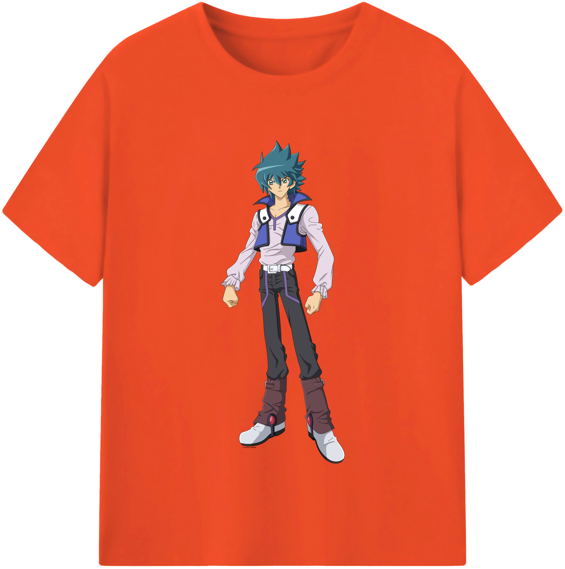 （画像用） 遊☆戯☆王 Yu-Gi-Oh! 綿100％半袖Tシャツ（フロントプリント）