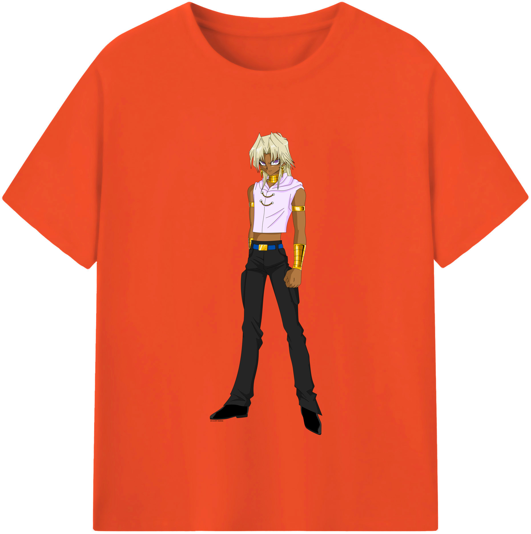 （画像用） 遊☆戯☆王 Yu-Gi-Oh! 綿100％半袖Tシャツ（フロントプリント）