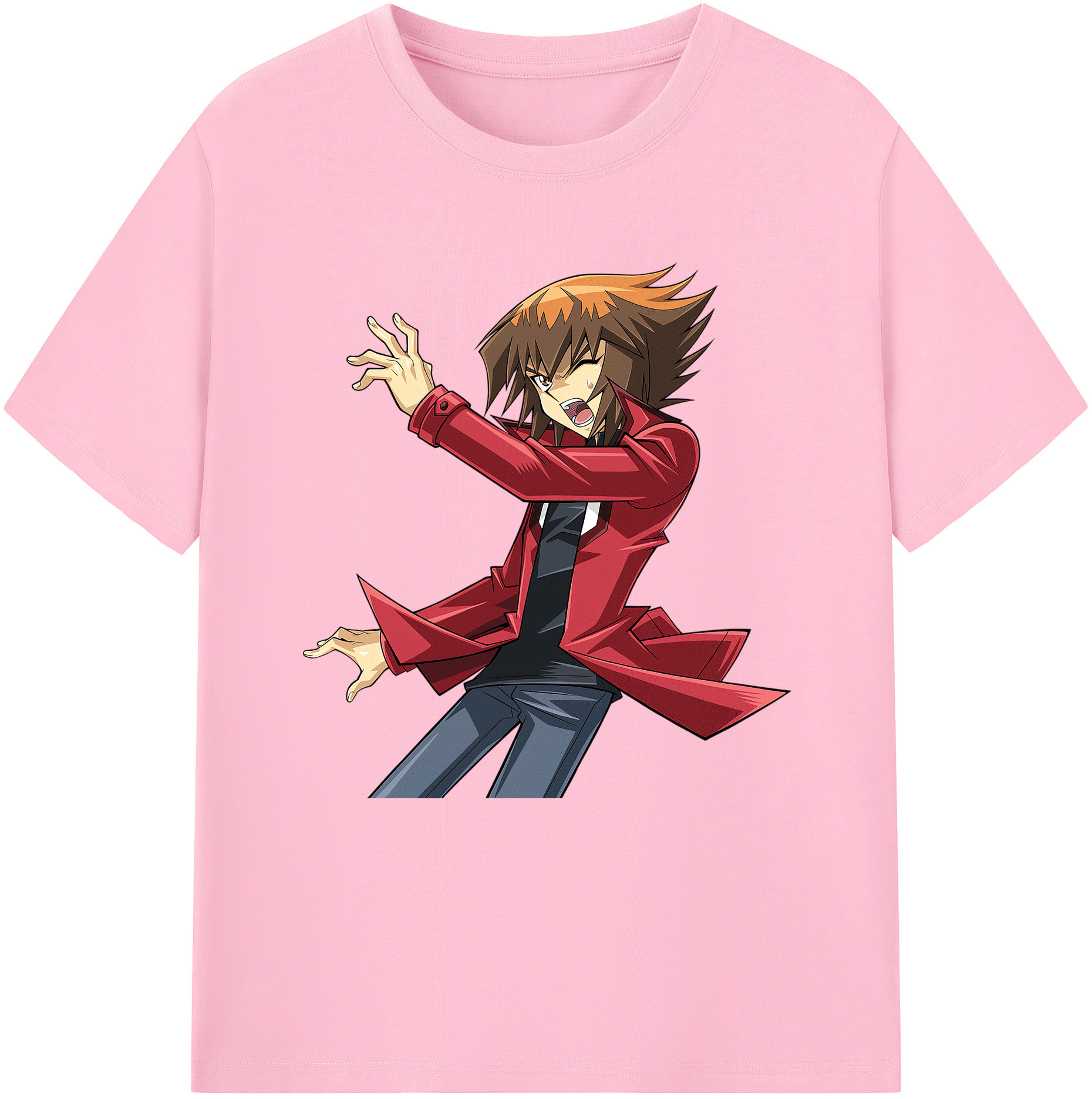 （画像用） 遊☆戯☆王 Yu-Gi-Oh! 綿100％半袖Tシャツ（フロントプリント）