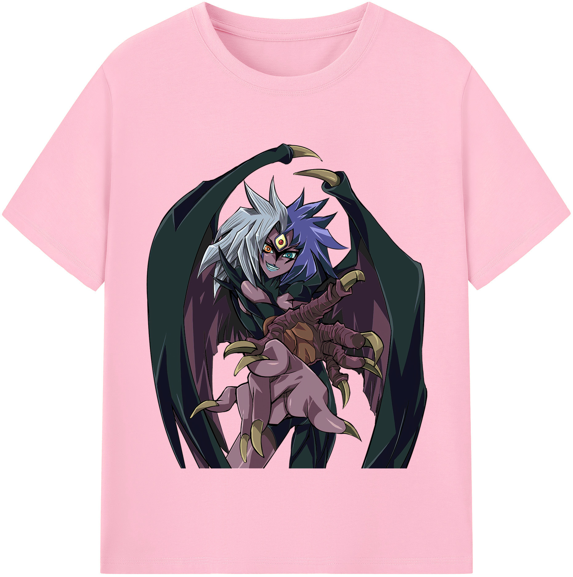 （画像用） 遊☆戯☆王 Yu-Gi-Oh! 綿100％半袖Tシャツ（フロントプリント）