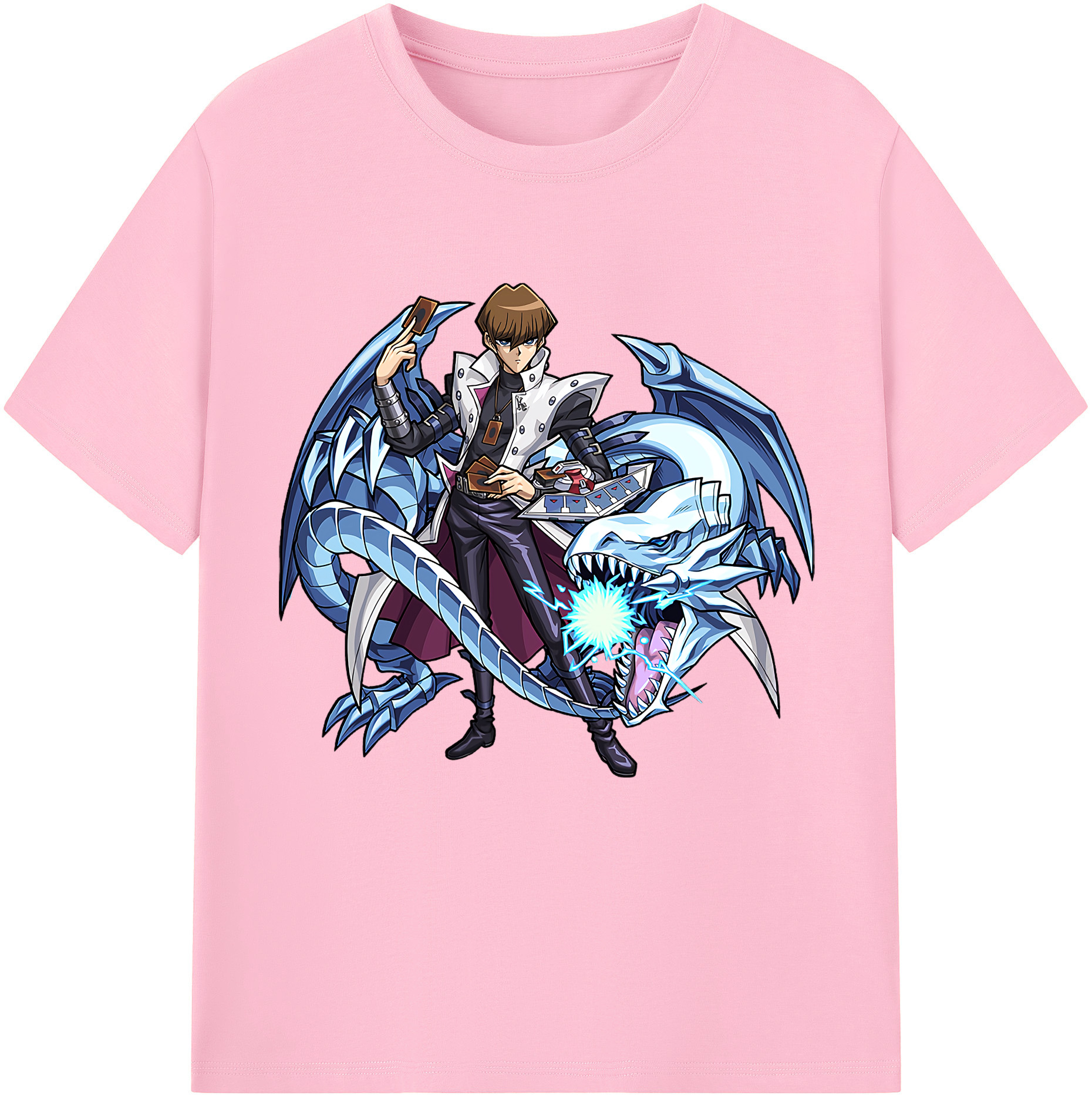 （画像用） 遊☆戯☆王 Yu-Gi-Oh! 綿100％半袖Tシャツ（フロントプリント）