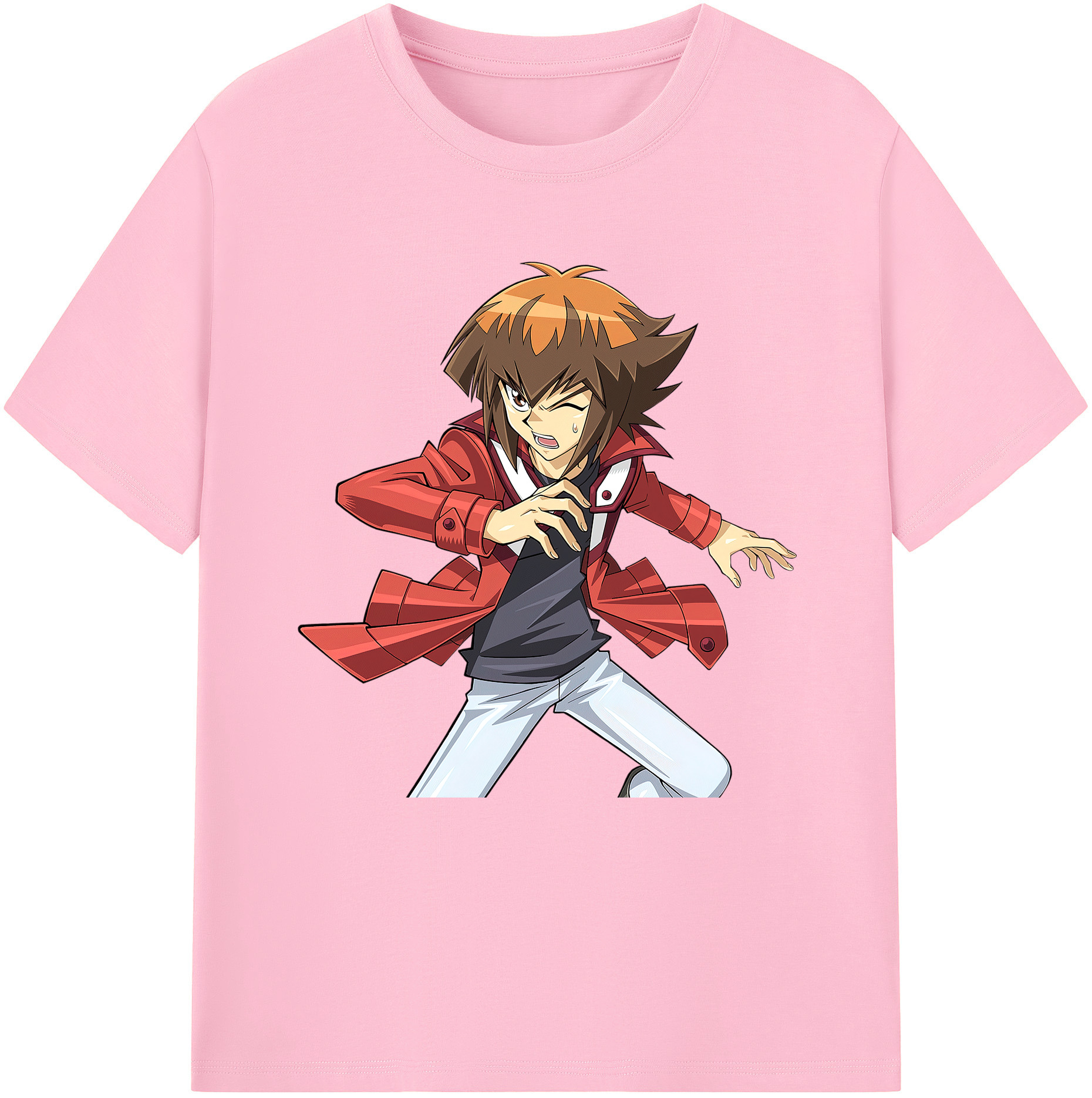 （画像用） 遊☆戯☆王 Yu-Gi-Oh! 綿100％半袖Tシャツ（フロントプリント）