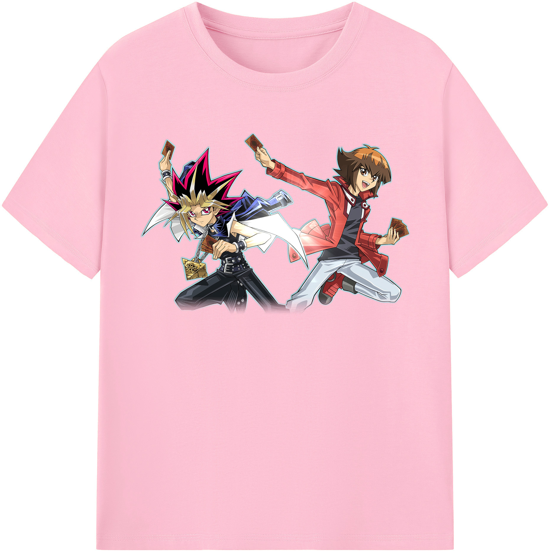 （画像用） 遊☆戯☆王 Yu-Gi-Oh! 綿100％半袖Tシャツ（フロントプリント）