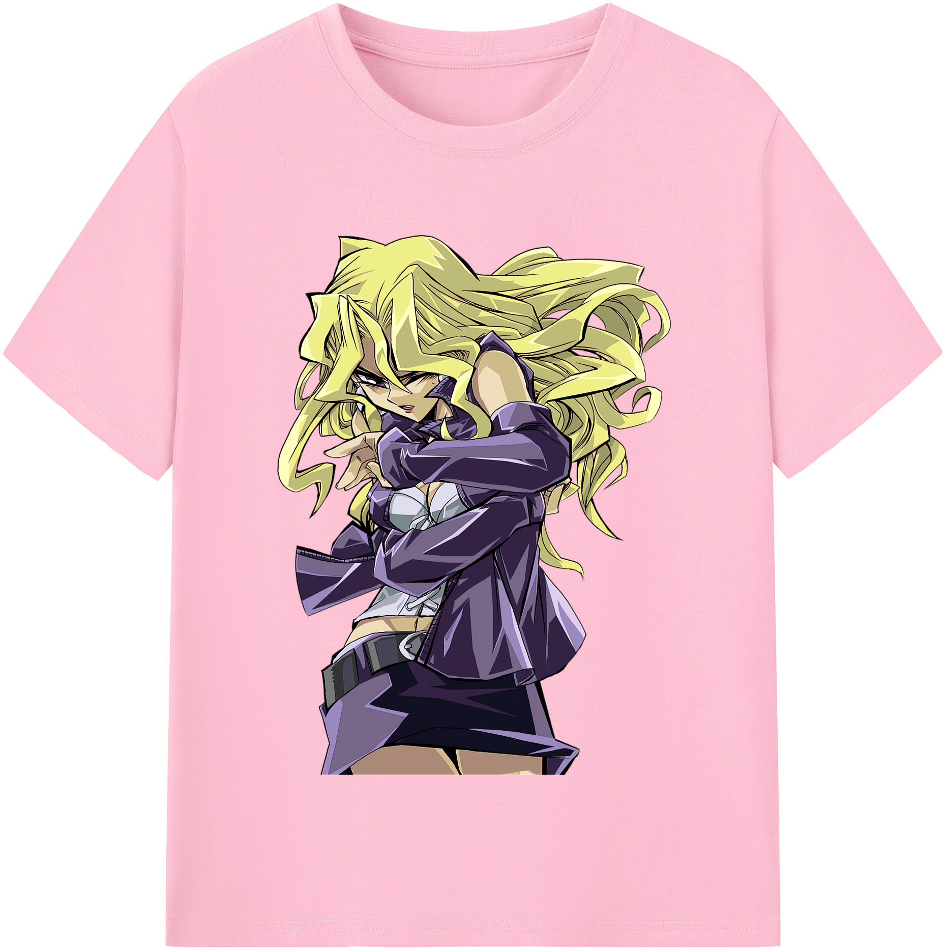 （画像用） 遊☆戯☆王 Yu-Gi-Oh! 綿100％半袖Tシャツ（フロントプリント）