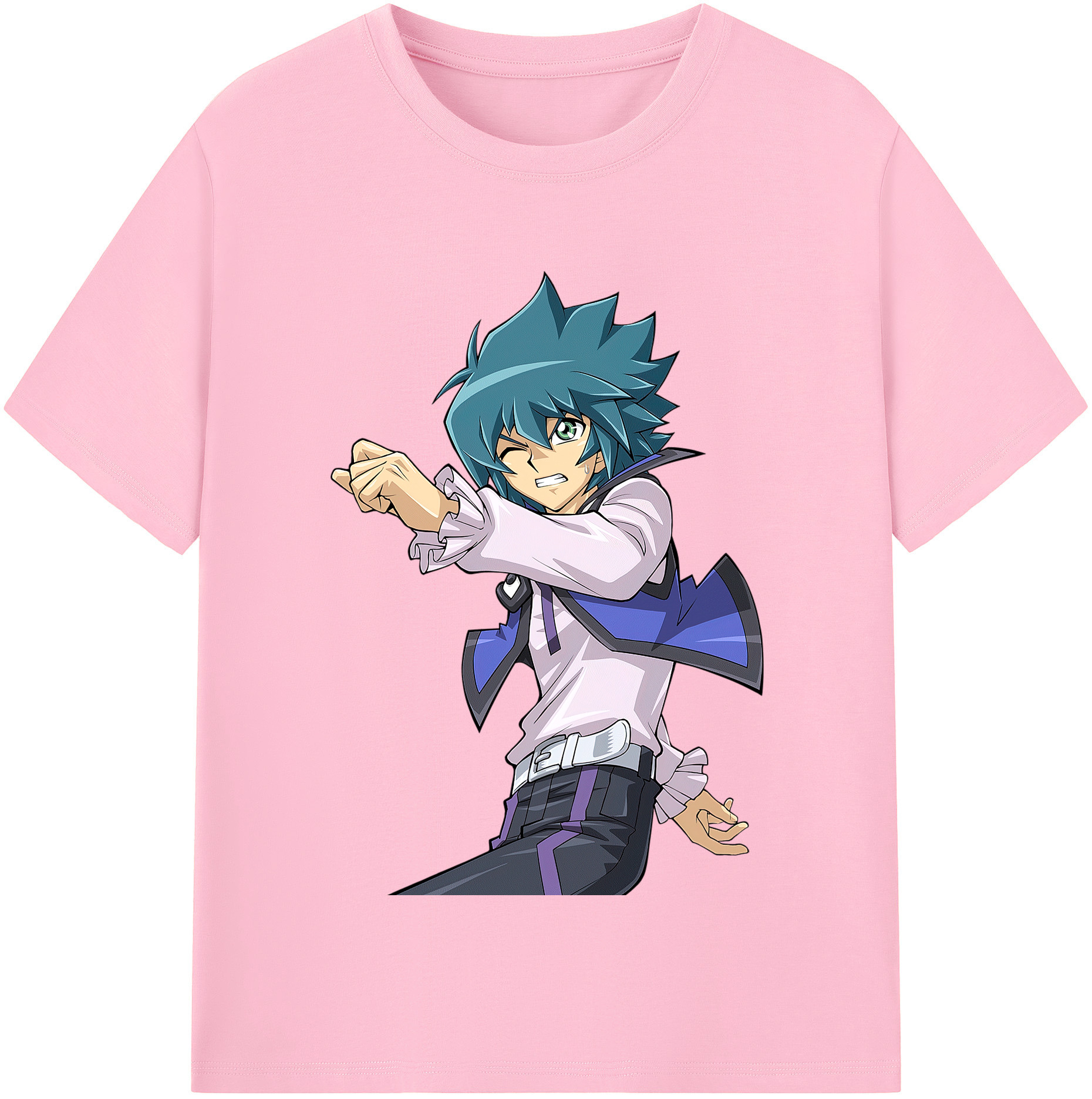 （画像用） 遊☆戯☆王 Yu-Gi-Oh! 綿100％半袖Tシャツ（フロントプリント）
