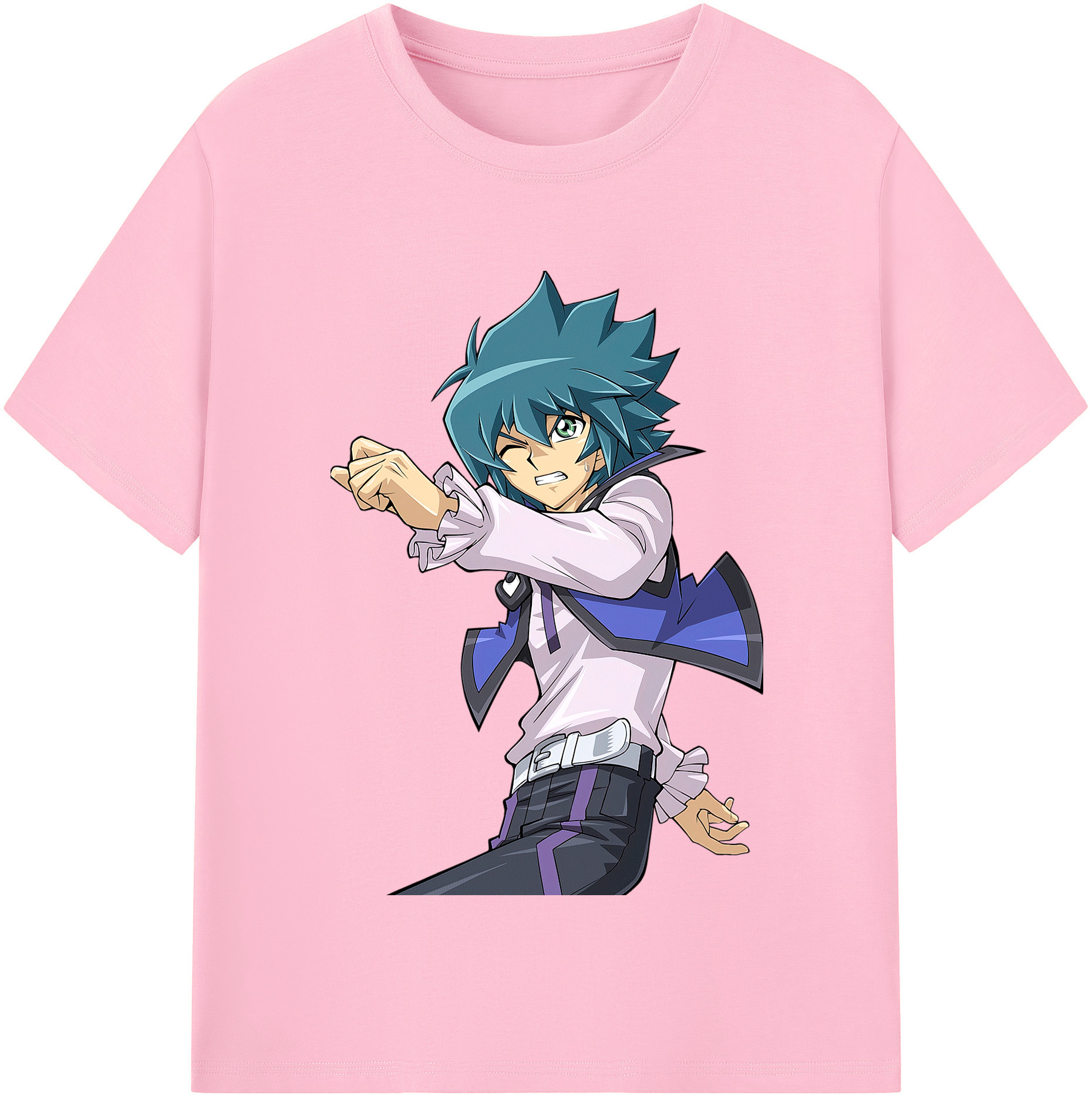 （画像用） 遊☆戯☆王 Yu-Gi-Oh! 綿100％半袖Tシャツ（フロントプリント）