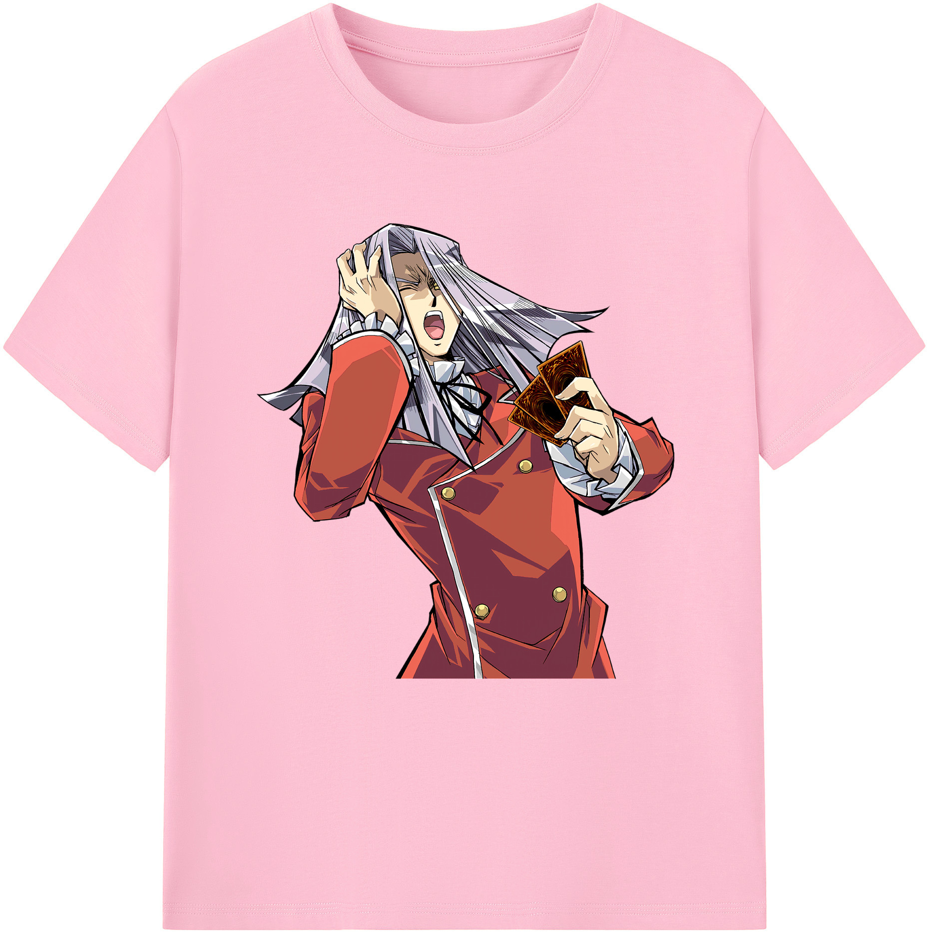（画像用） 遊☆戯☆王 Yu-Gi-Oh! 綿100％半袖Tシャツ（フロントプリント）