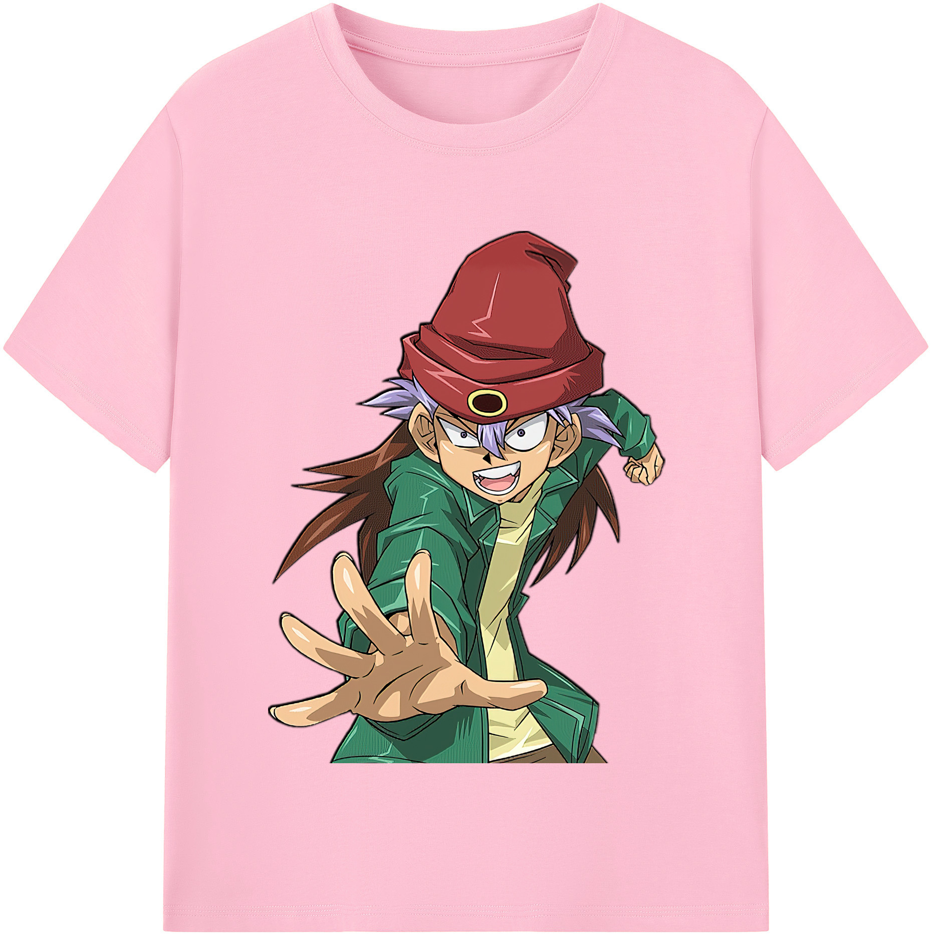 （画像用） 遊☆戯☆王 Yu-Gi-Oh! 綿100％半袖Tシャツ（フロントプリント）