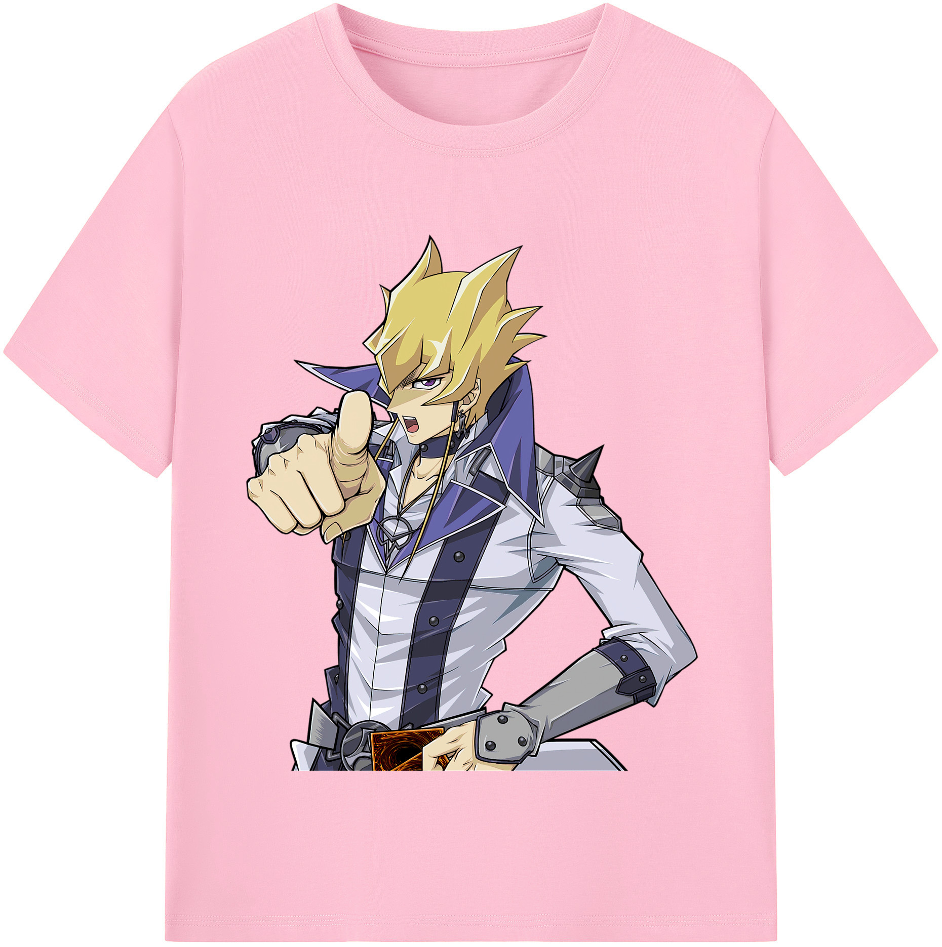 （画像用） 遊☆戯☆王 Yu-Gi-Oh! 綿100％半袖Tシャツ（フロントプリント）