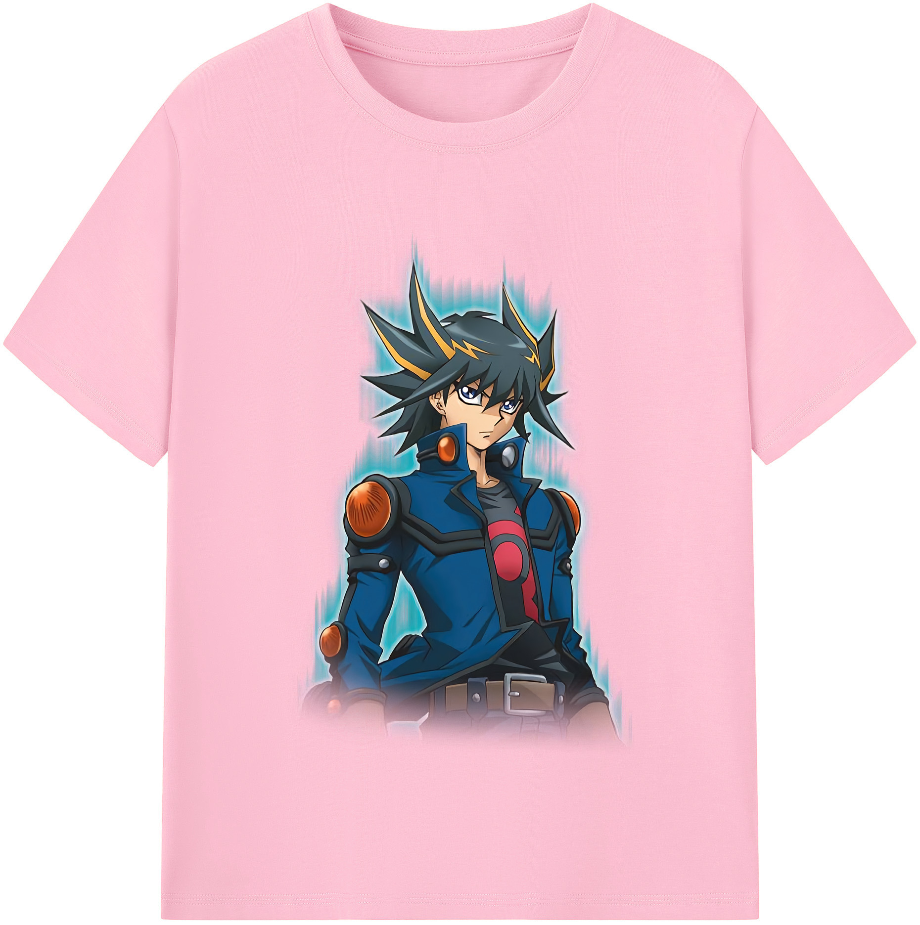 （画像用） 遊☆戯☆王 Yu-Gi-Oh! 綿100％半袖Tシャツ（フロントプリント）