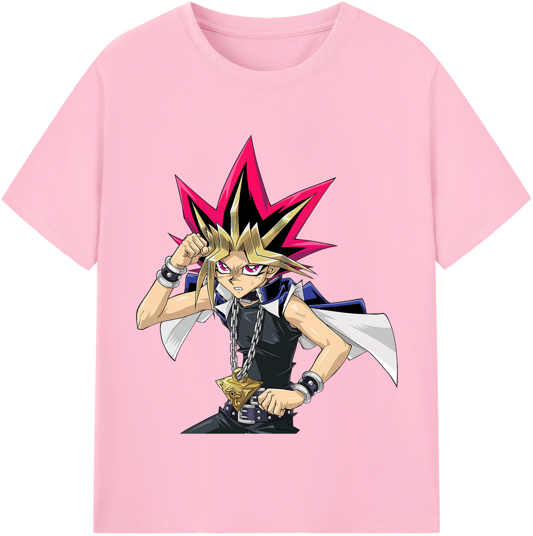 （画像用） 遊☆戯☆王 Yu-Gi-Oh! 綿100％半袖Tシャツ（フロントプリント）