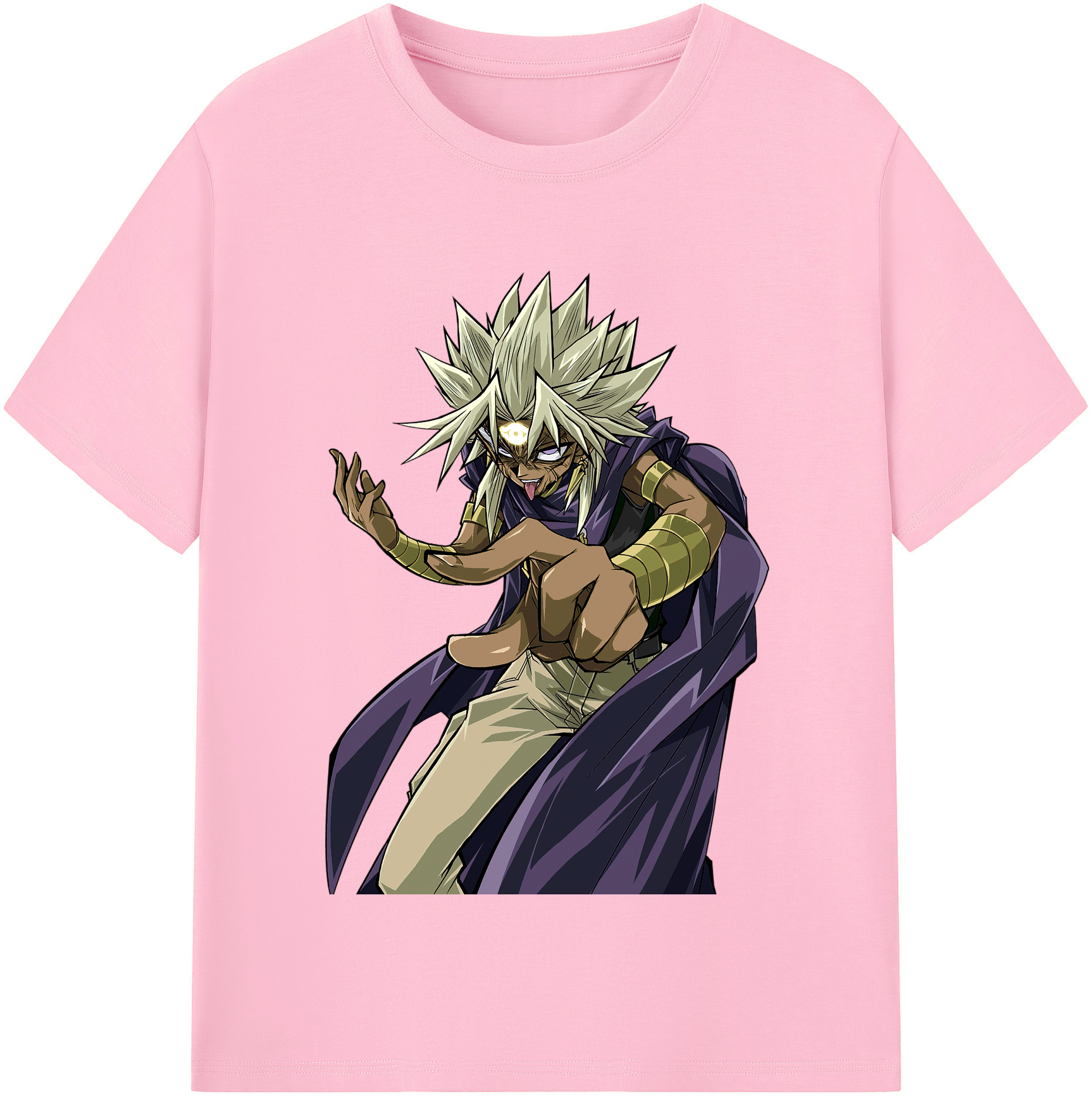 （画像用） 遊☆戯☆王 Yu-Gi-Oh! 綿100％半袖Tシャツ（フロントプリント）