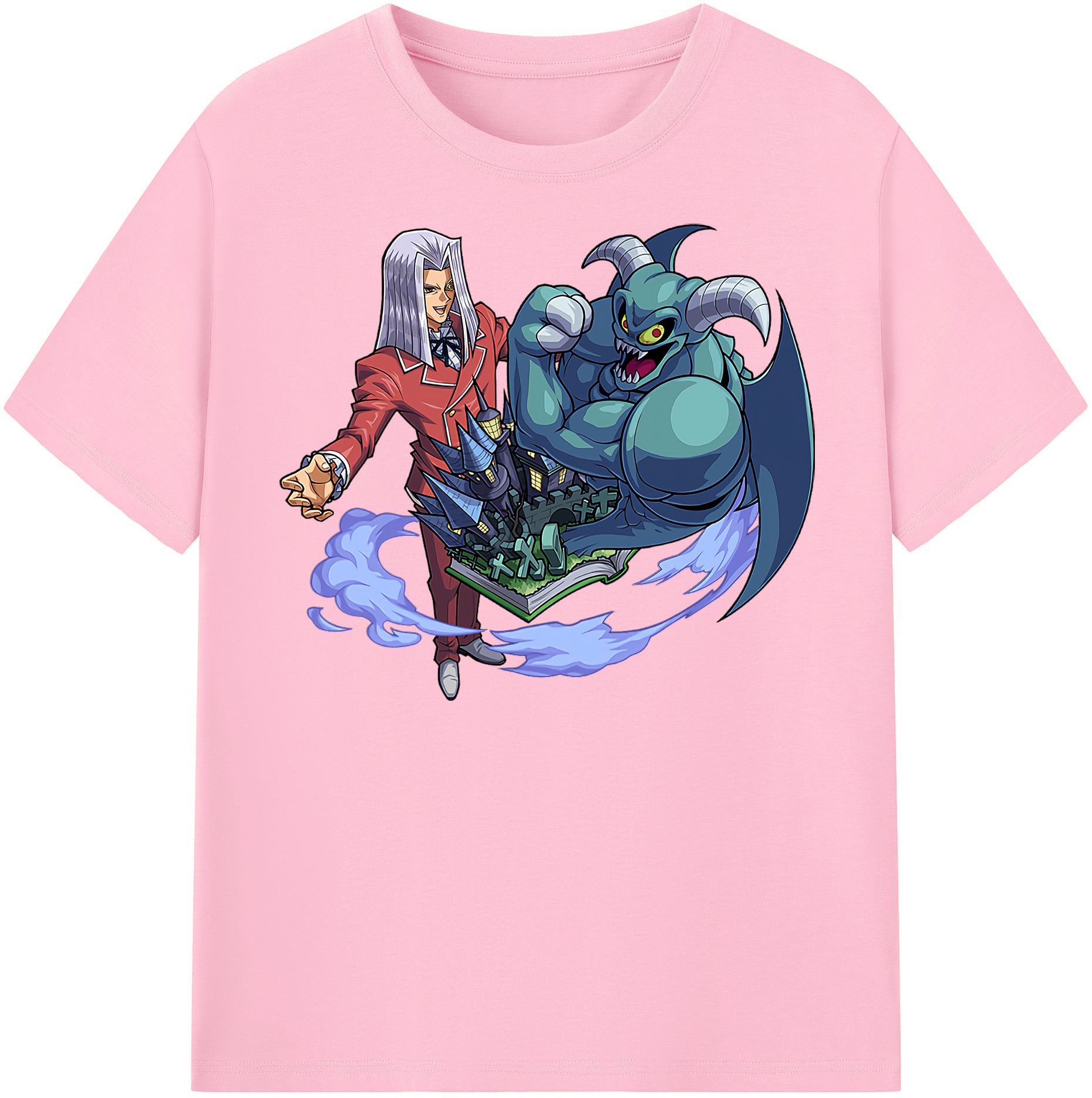 （画像用） 遊☆戯☆王 Yu-Gi-Oh! 綿100％半袖Tシャツ（フロントプリント）