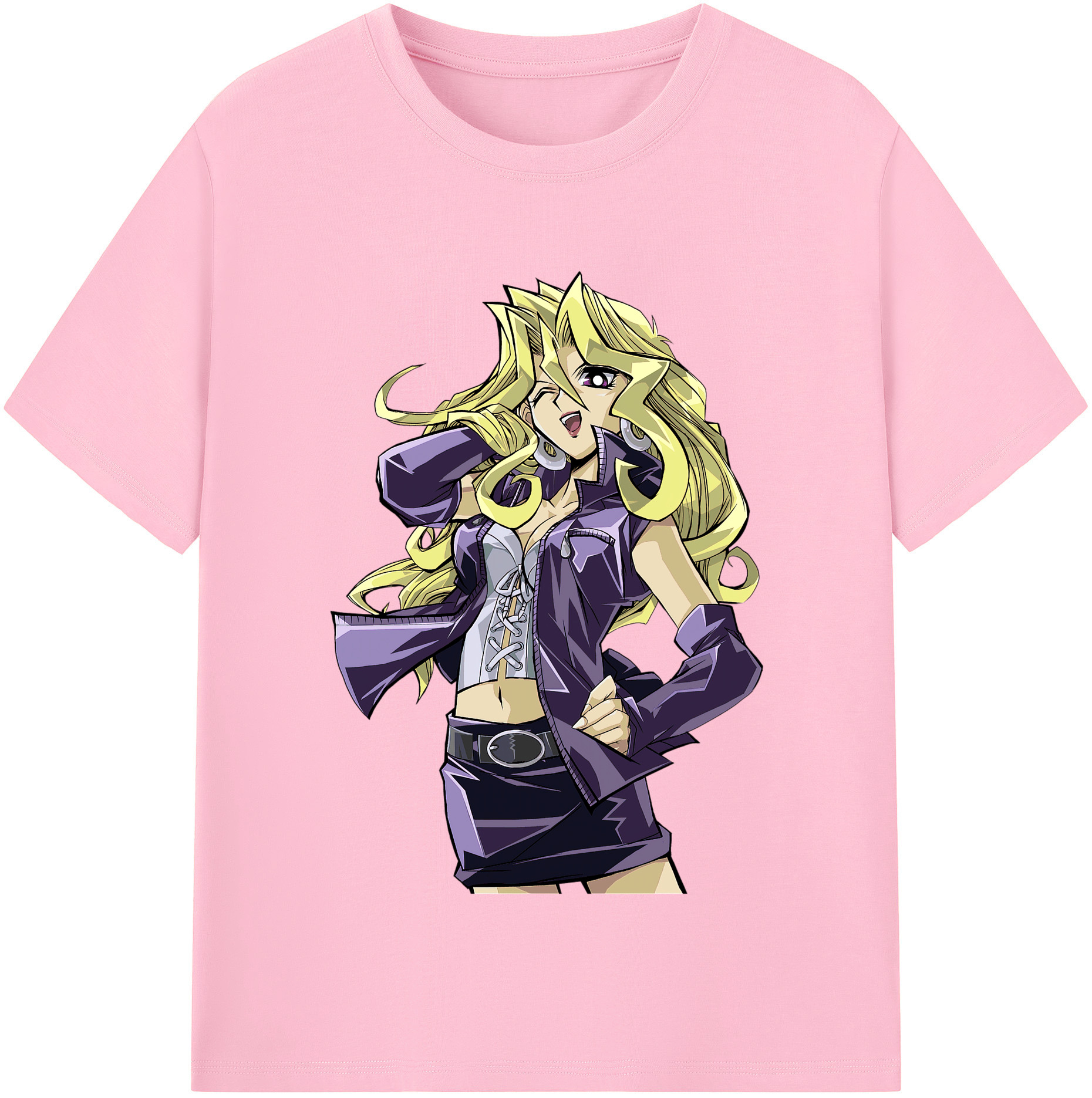 （画像用） 遊☆戯☆王 Yu-Gi-Oh! 綿100％半袖Tシャツ（フロントプリント）