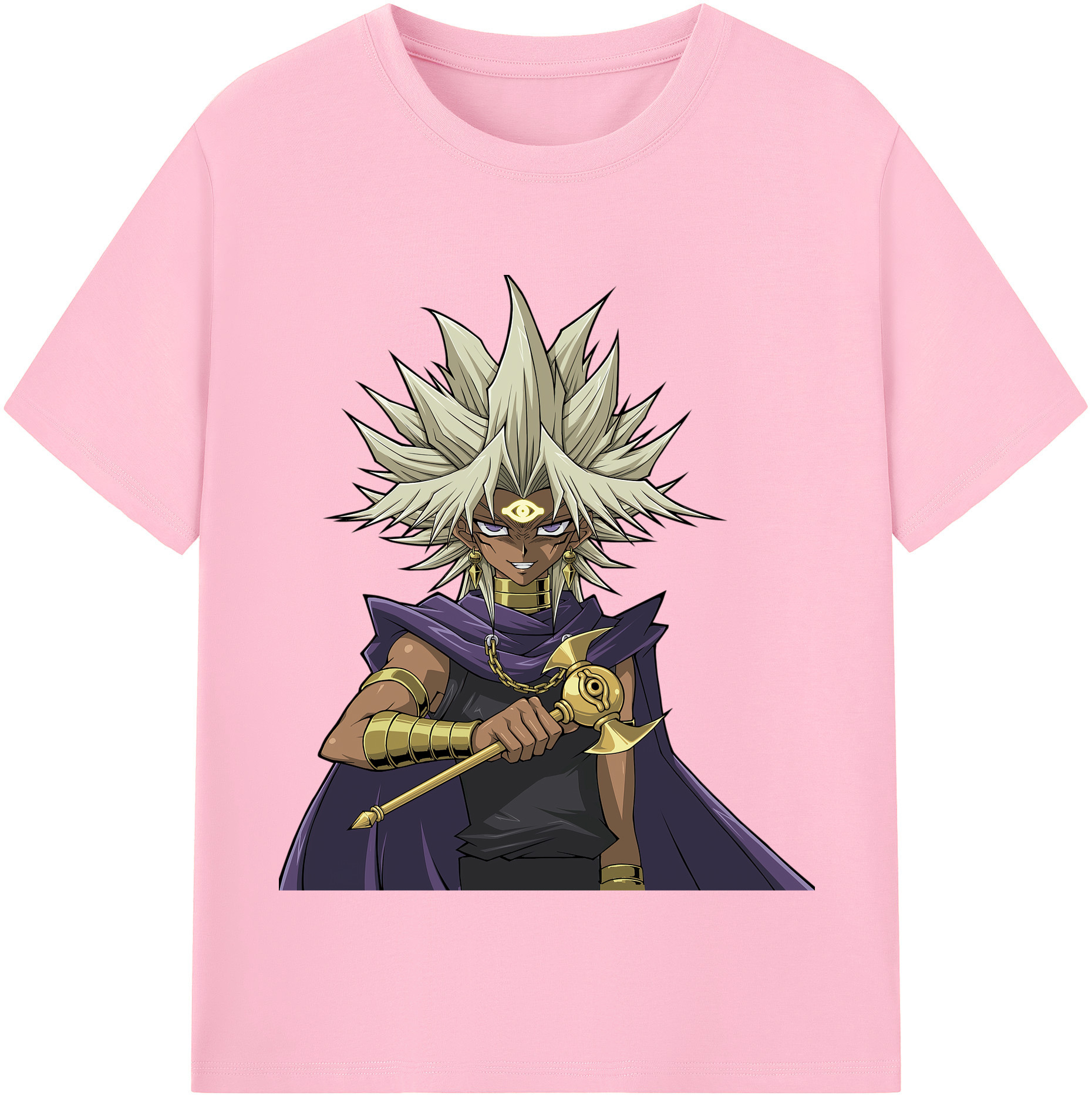 （画像用） 遊☆戯☆王 Yu-Gi-Oh! 綿100％半袖Tシャツ（フロントプリント）