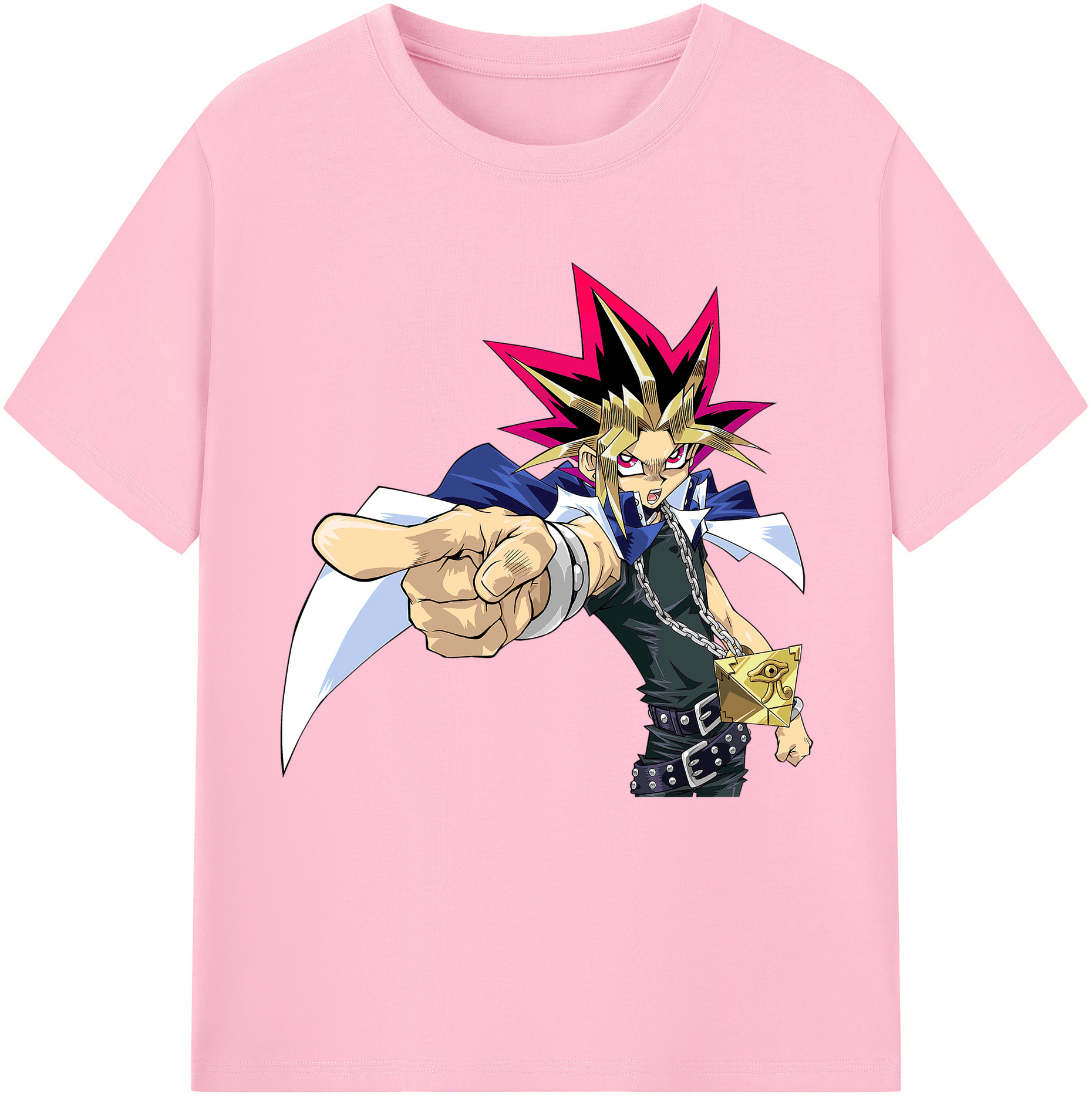 （画像用） 遊☆戯☆王 Yu-Gi-Oh! 綿100％半袖Tシャツ（フロントプリント）