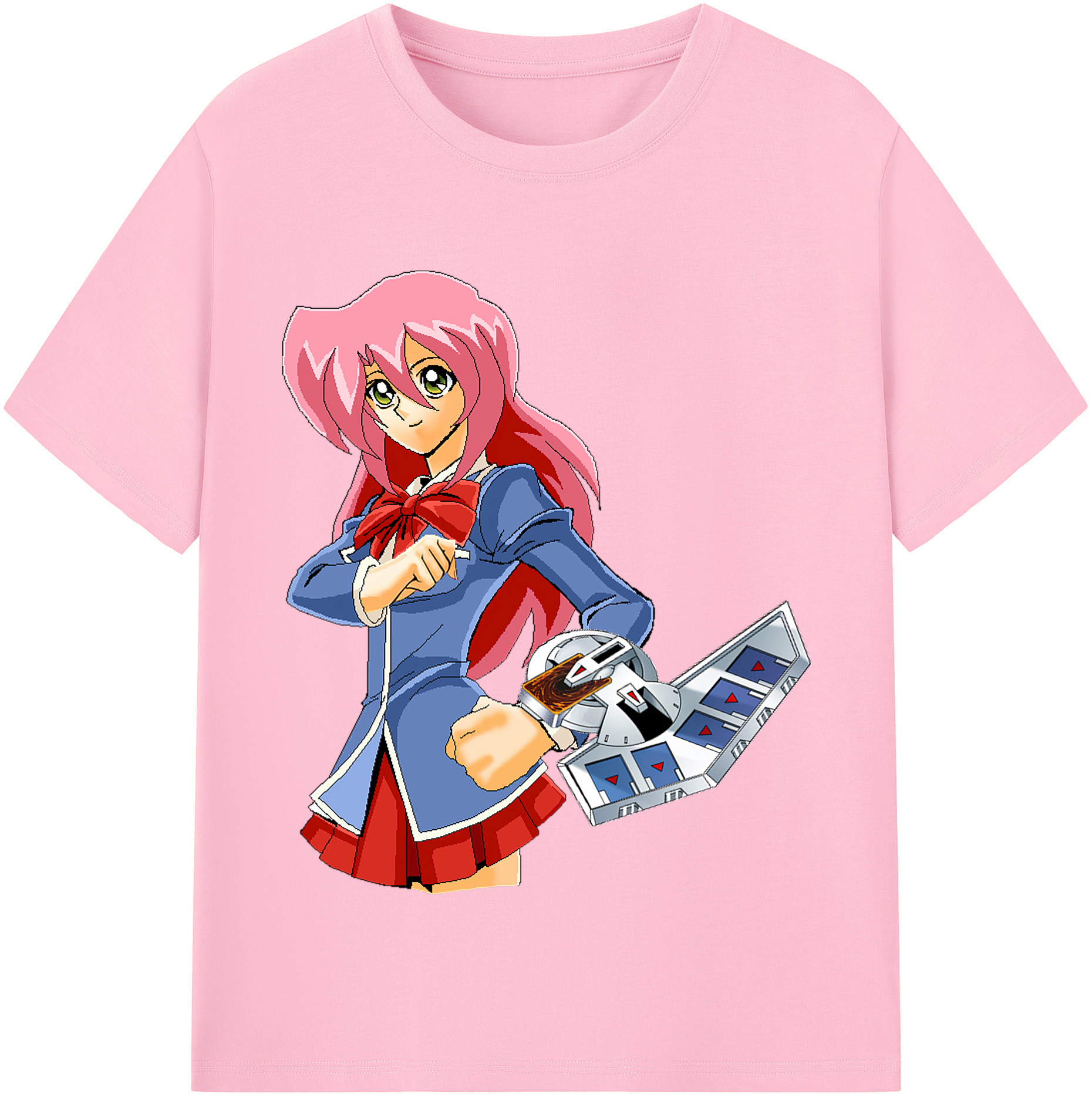 （画像用） 遊☆戯☆王 Yu-Gi-Oh! 綿100％半袖Tシャツ（フロントプリント）