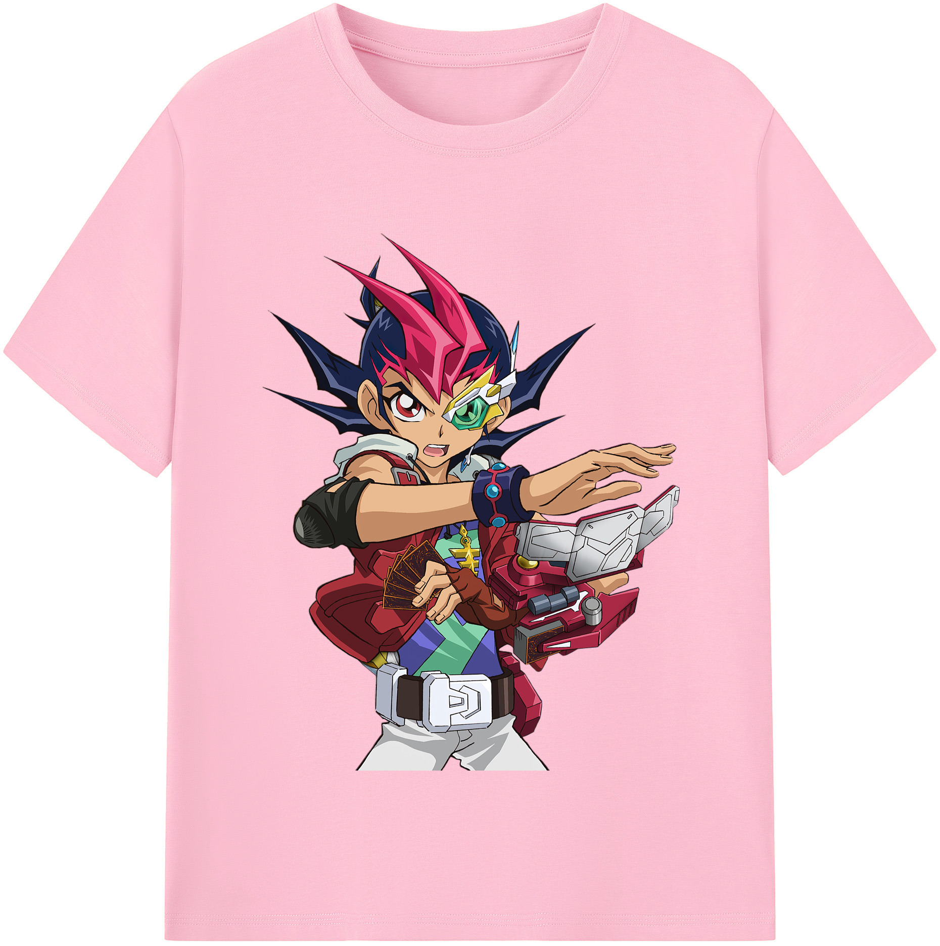 （画像用） 遊☆戯☆王 Yu-Gi-Oh! 綿100％半袖Tシャツ（フロントプリント）