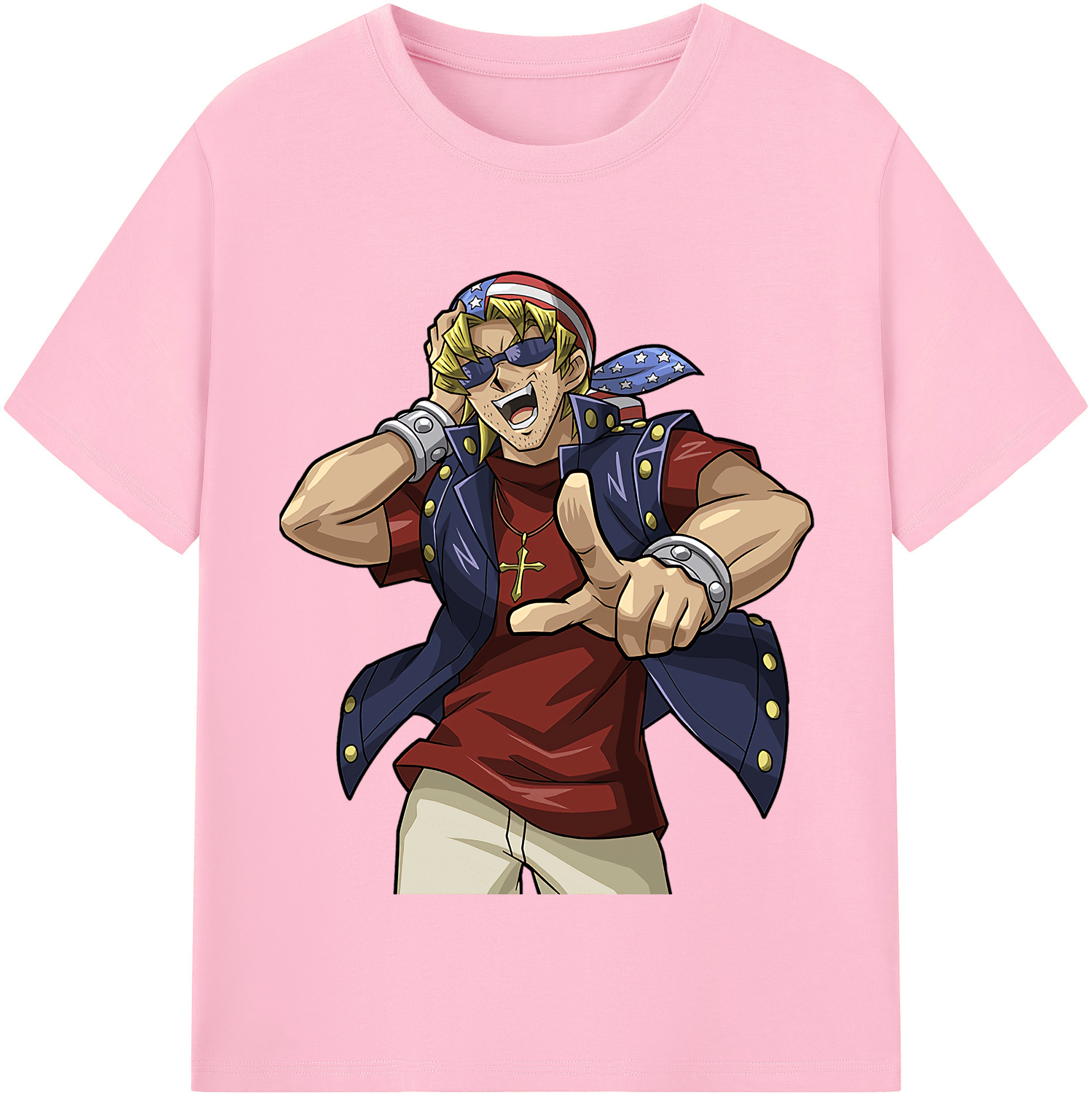 （画像用） 遊☆戯☆王 Yu-Gi-Oh! 綿100％半袖Tシャツ（フロントプリント）