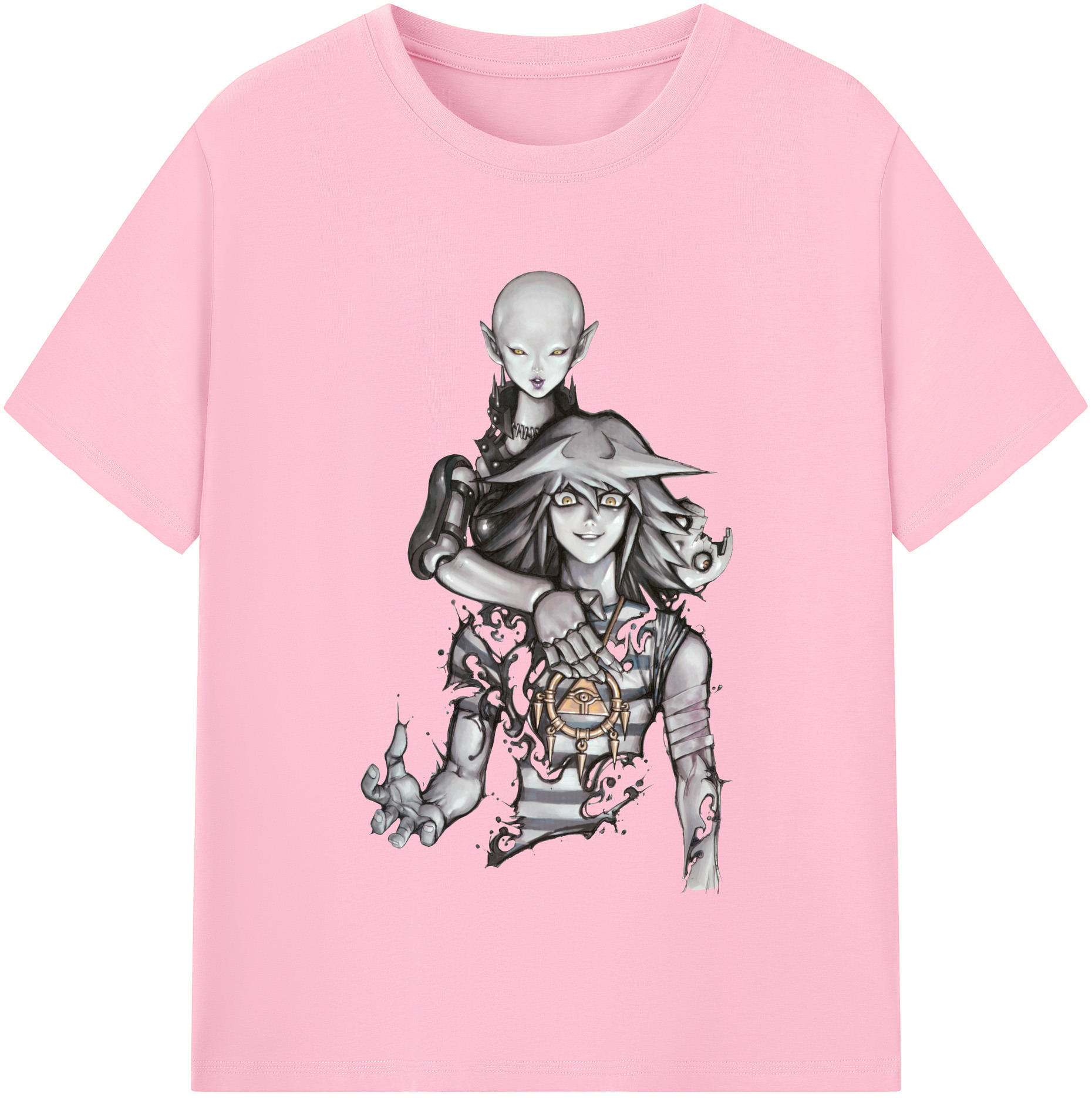 （画像用） 遊☆戯☆王 Yu-Gi-Oh! 綿100％半袖Tシャツ（フロントプリント）