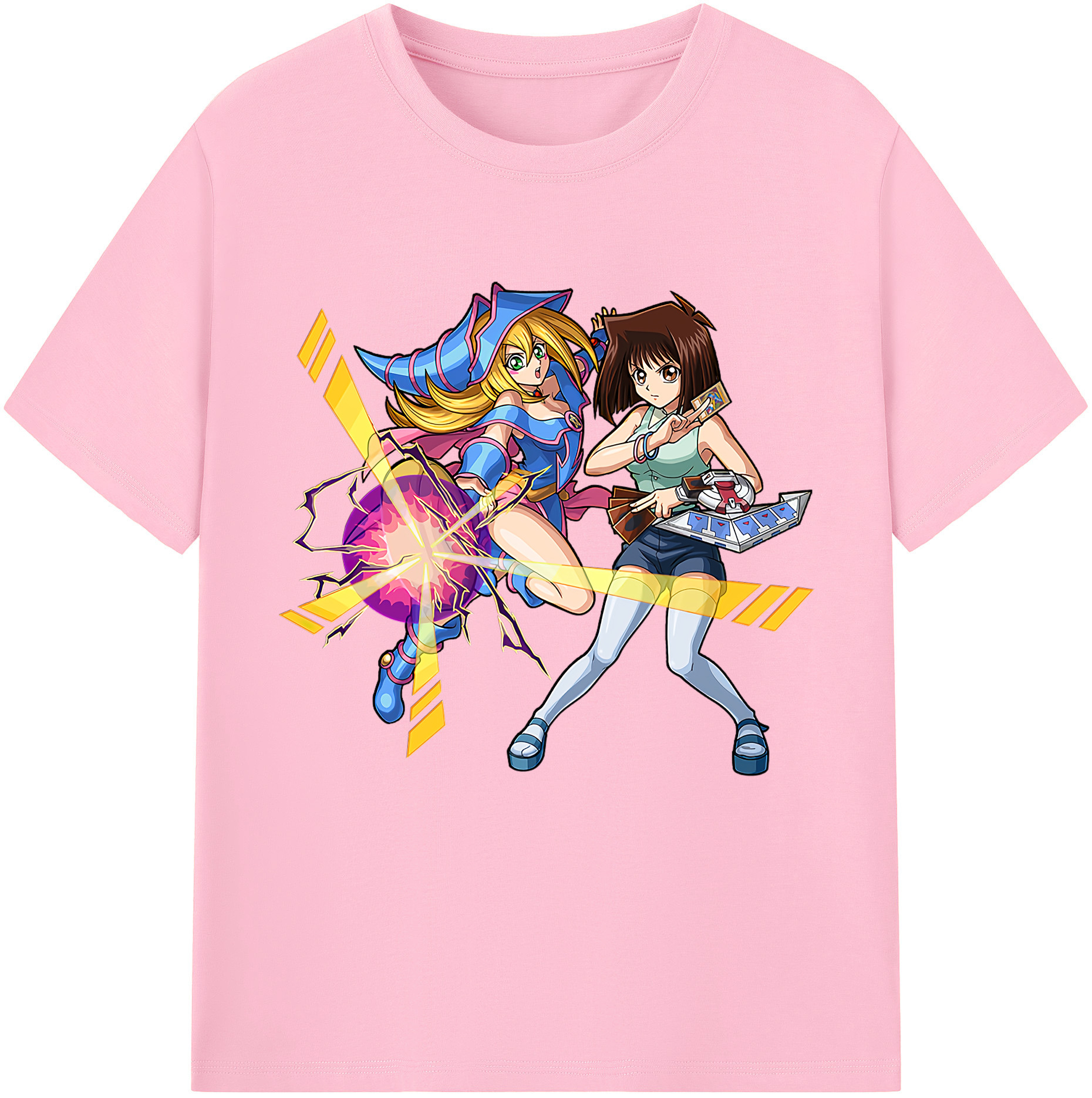 （画像用） 遊☆戯☆王 Yu-Gi-Oh! 綿100％半袖Tシャツ（フロントプリント）