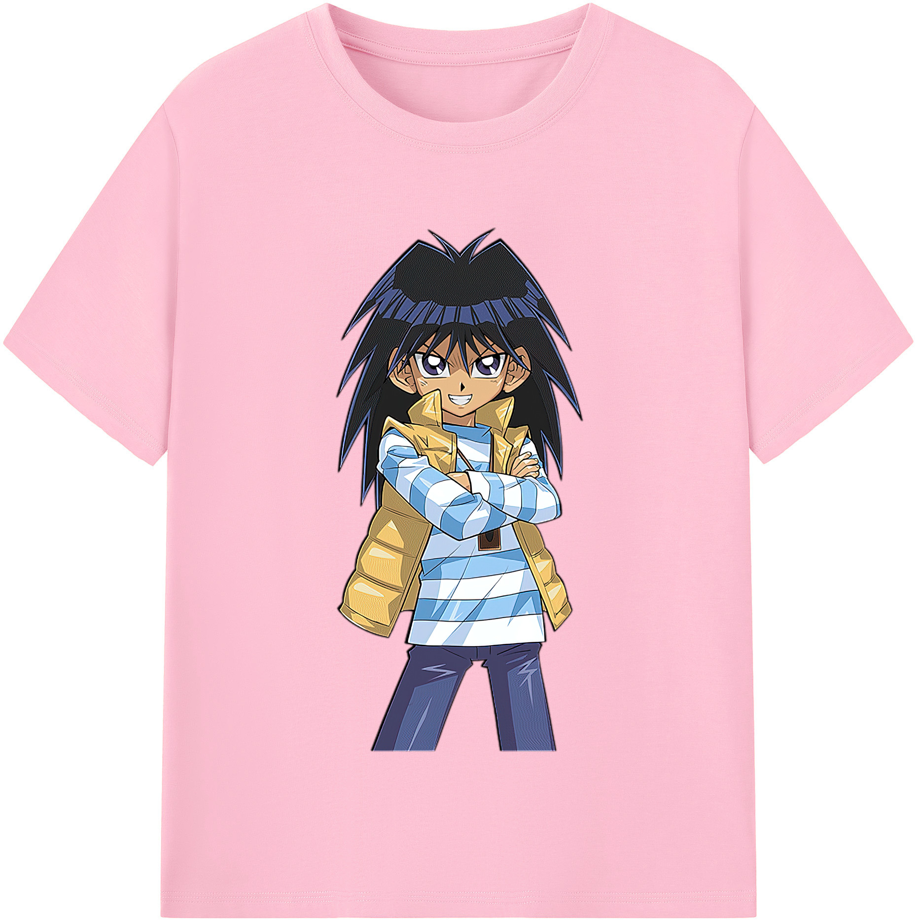 （画像用） 遊☆戯☆王 Yu-Gi-Oh! 綿100％半袖Tシャツ（フロントプリント）