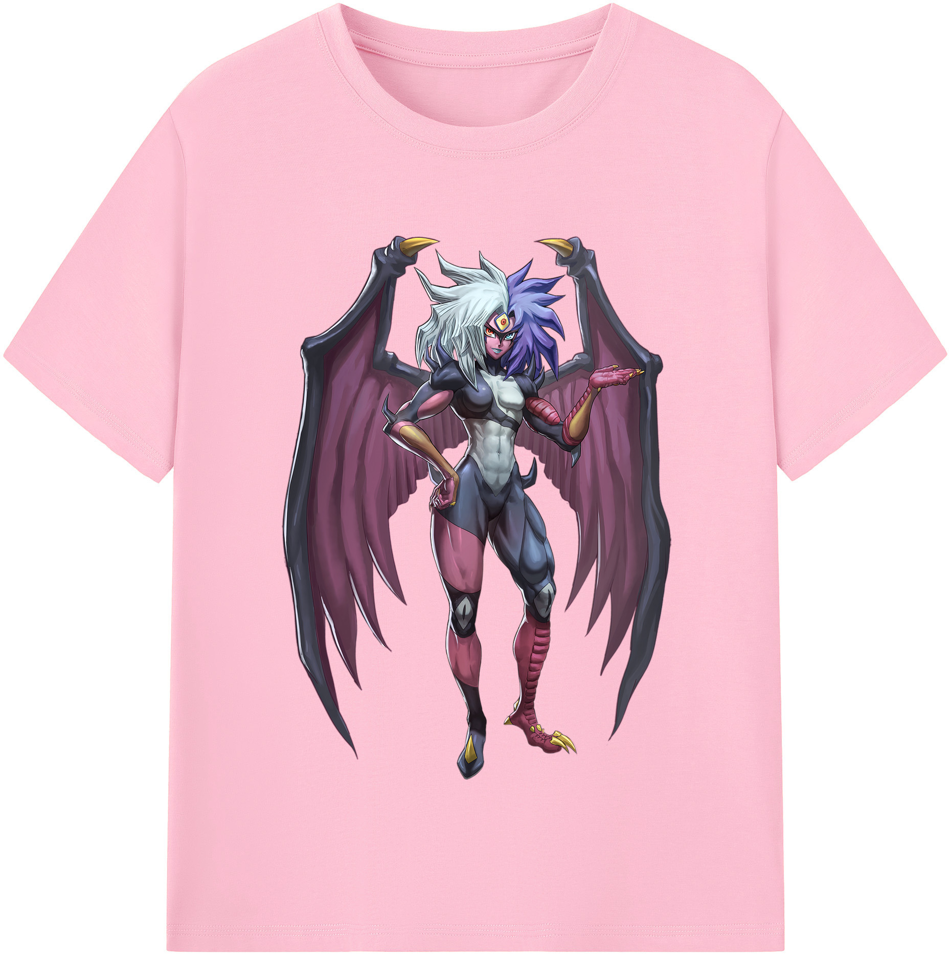（画像用） 遊☆戯☆王 Yu-Gi-Oh! 綿100％半袖Tシャツ（フロントプリント）