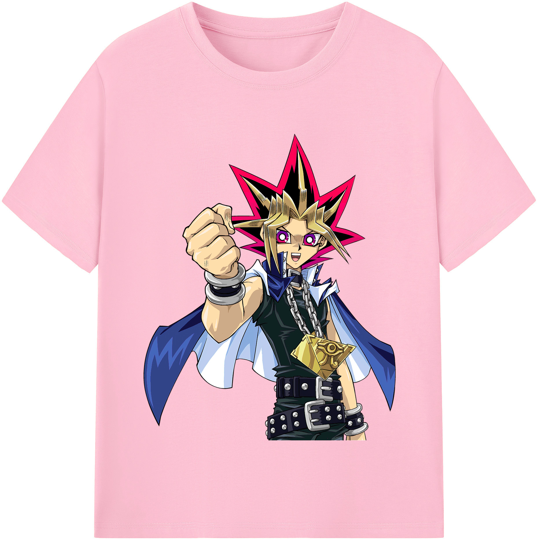 （画像用） 遊☆戯☆王 Yu-Gi-Oh! 綿100％半袖Tシャツ（フロントプリント）