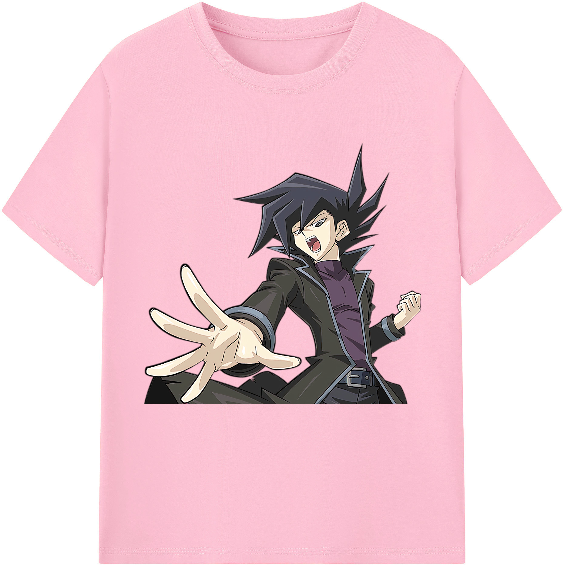 （画像用） 遊☆戯☆王 Yu-Gi-Oh! 綿100％半袖Tシャツ（フロントプリント）